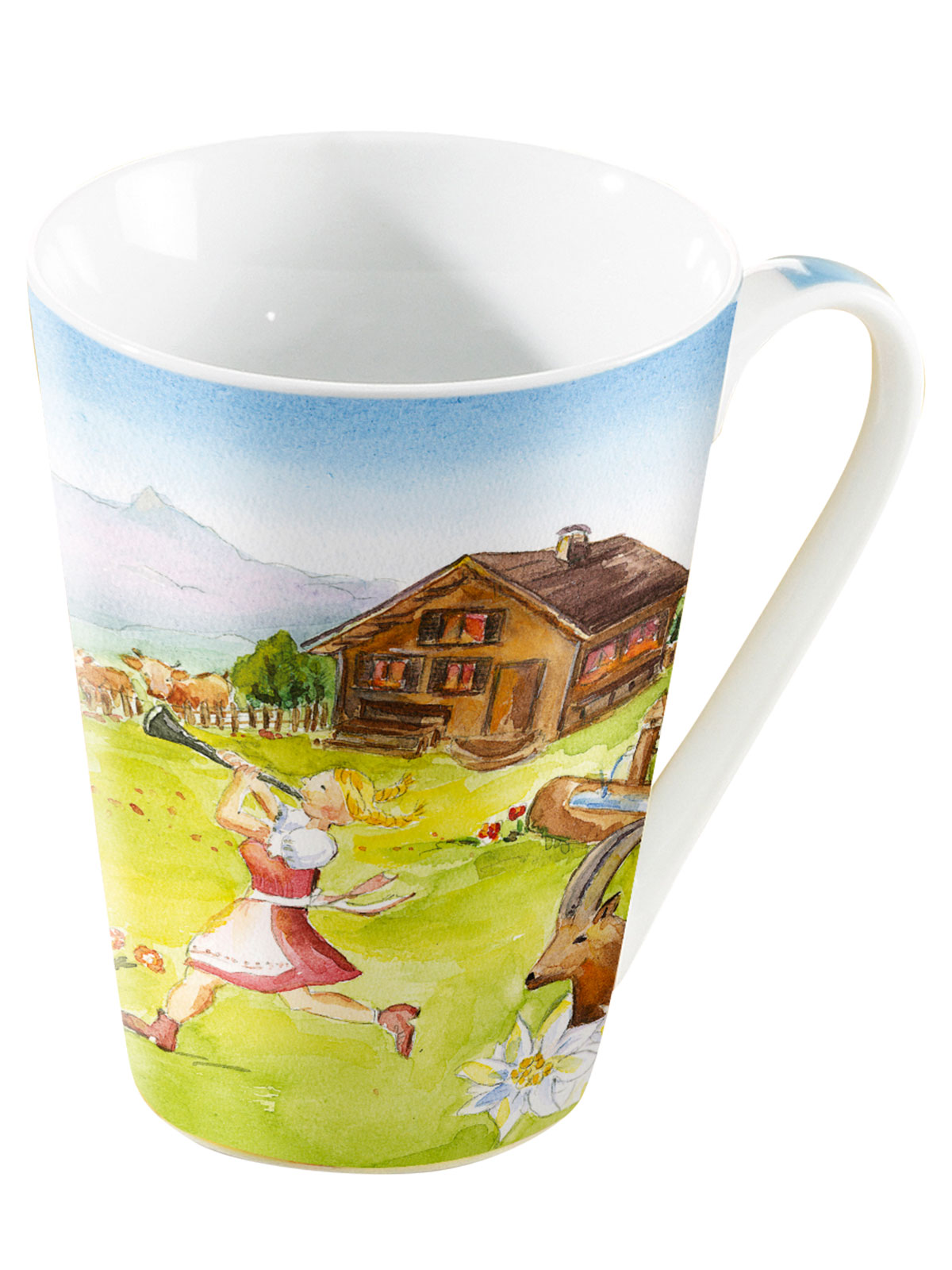 Kaffeebecher „Alpenglück“