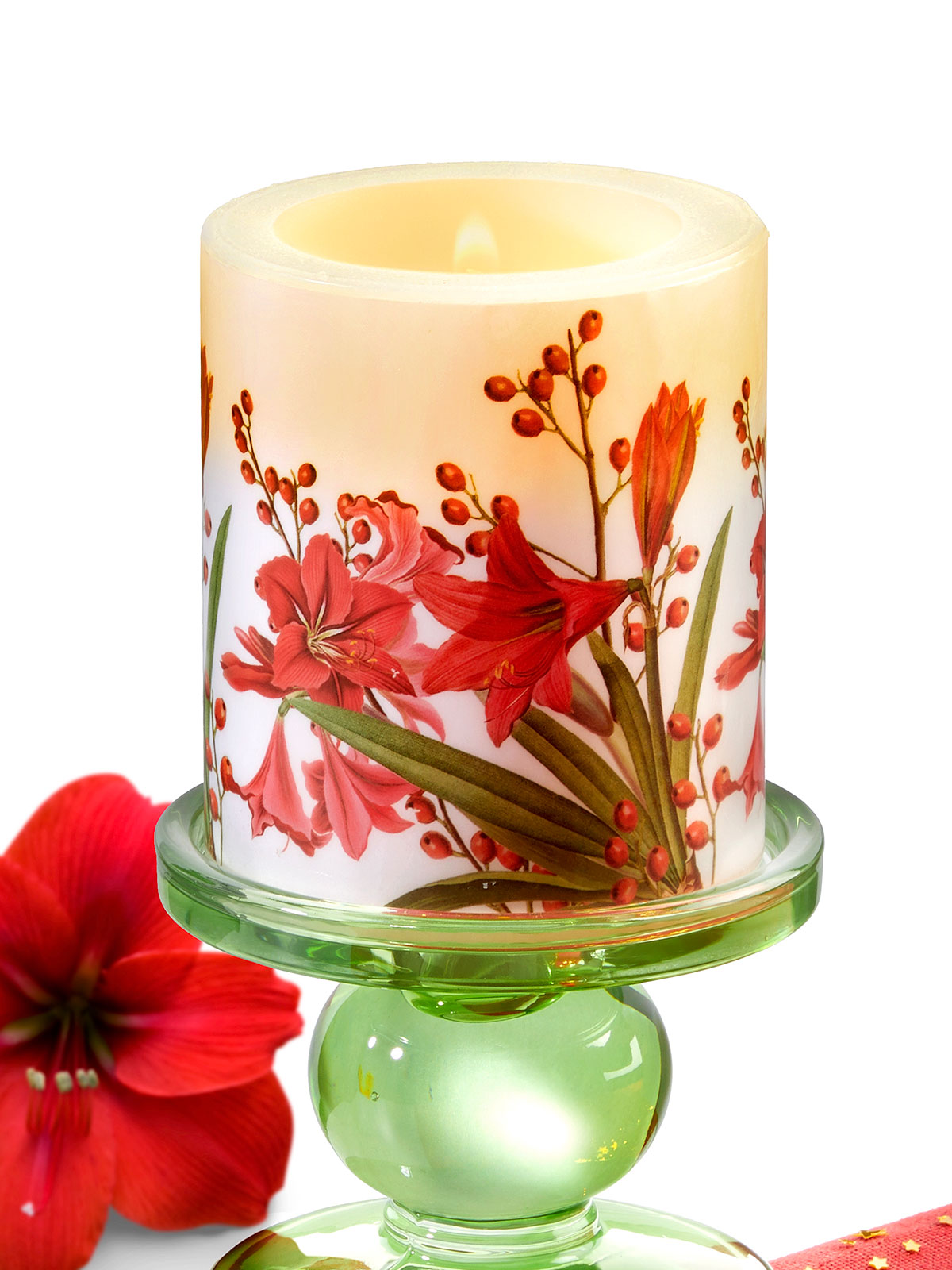 Kerze „Amaryllis“