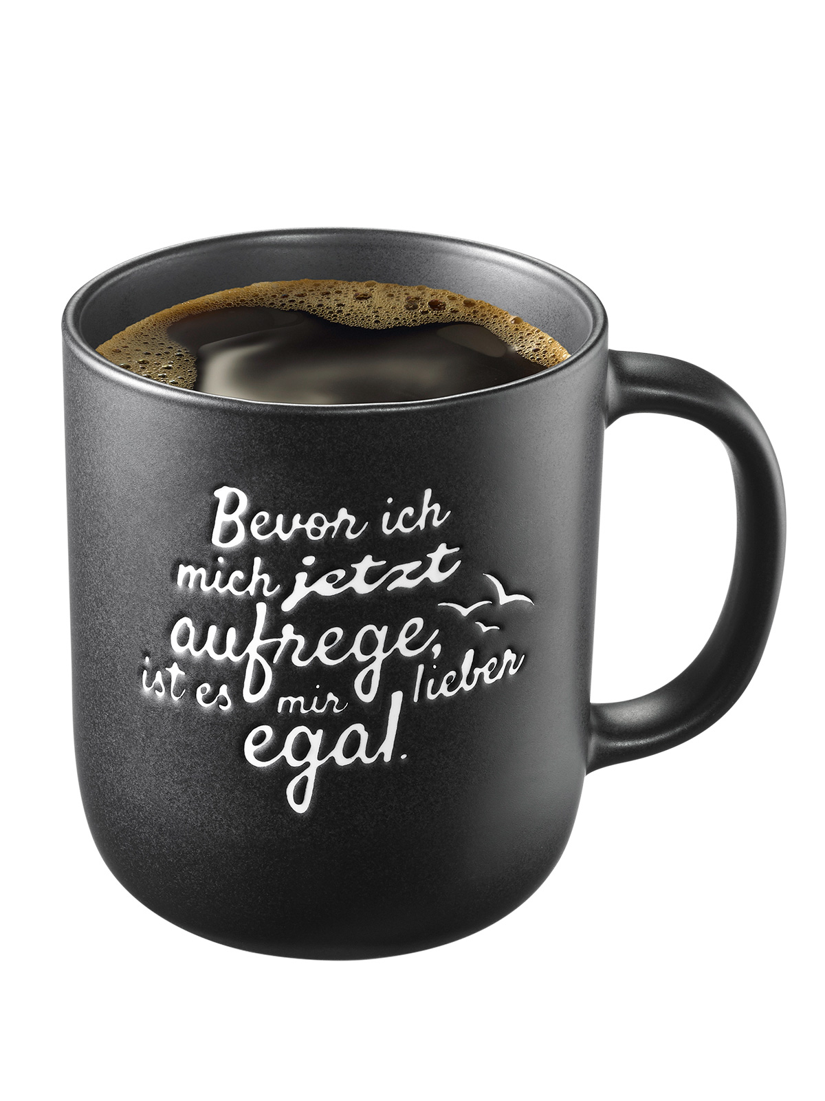 Moin! Kaffeebecher „Egal“