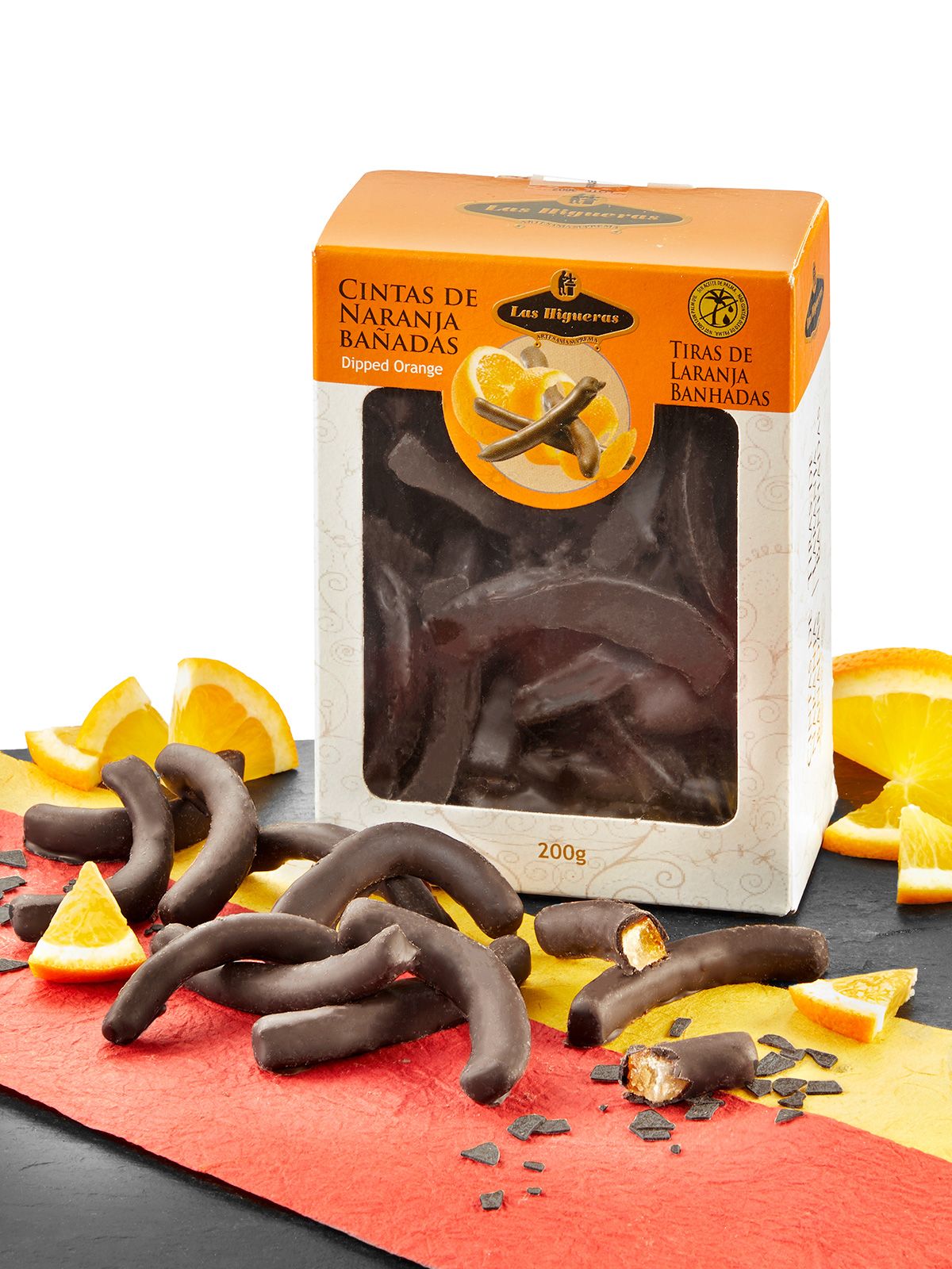 Orangen-Sticks 