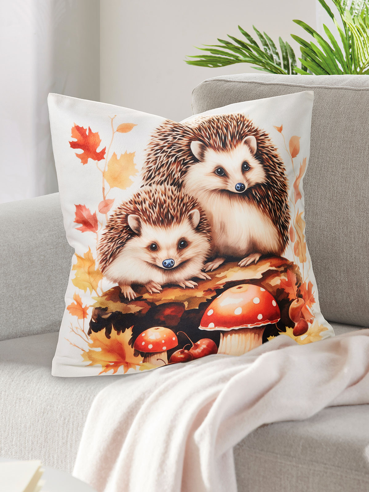 Kissenhülle „Igel“