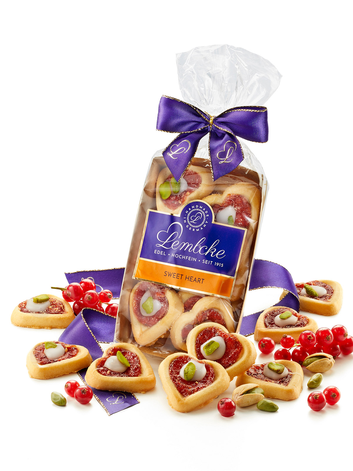 Confiserie Gebäckherzen