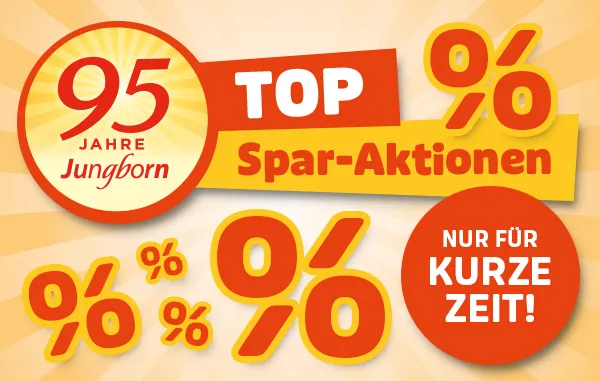 95 Jahre Jungborn – Top Spar-Aktionen zum Jubiläum