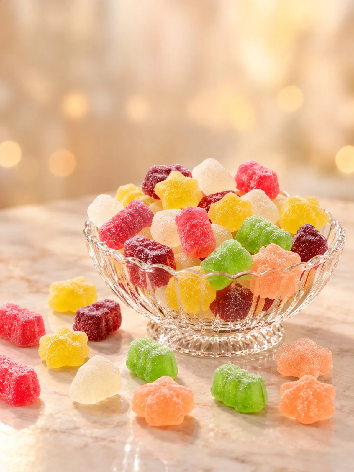 Gelee-Früchte „Weihnachtsglück“