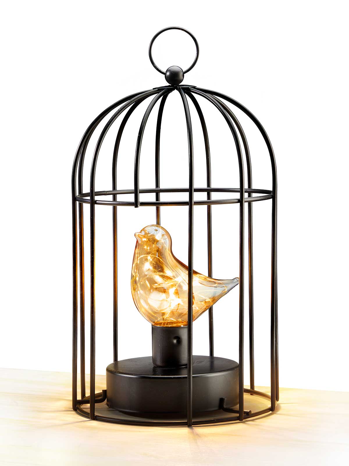 Lampe „Vogelkäfig“  