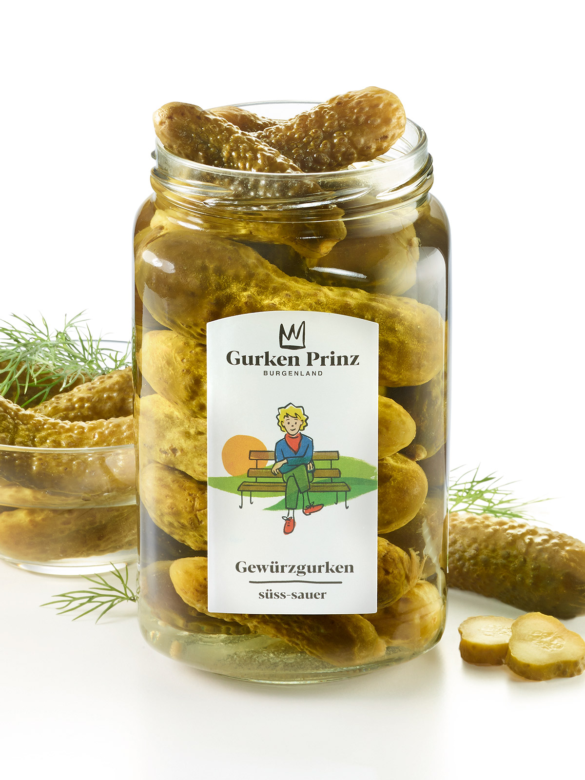Gewürzgurken „süß-sauer“