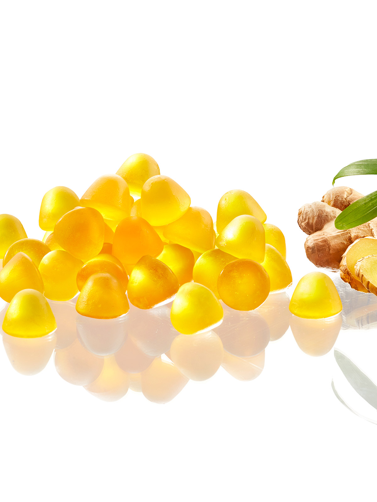 Fruchtgummi-Duo „Ingwer“