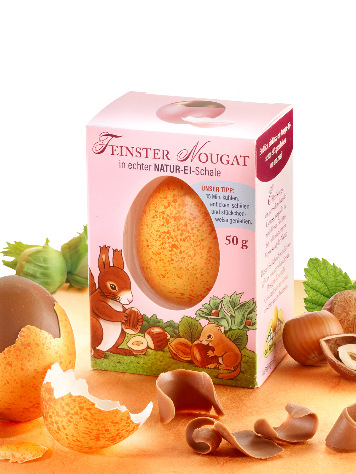 Das feine Nougat-Ei