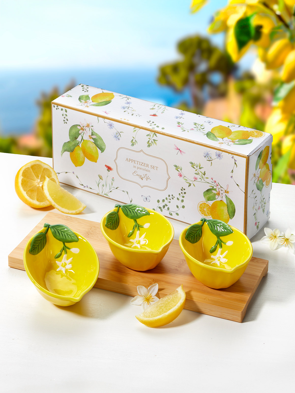 Schälchen-Trio „Zitrone“ Schälchen-Trio „Zitrone“