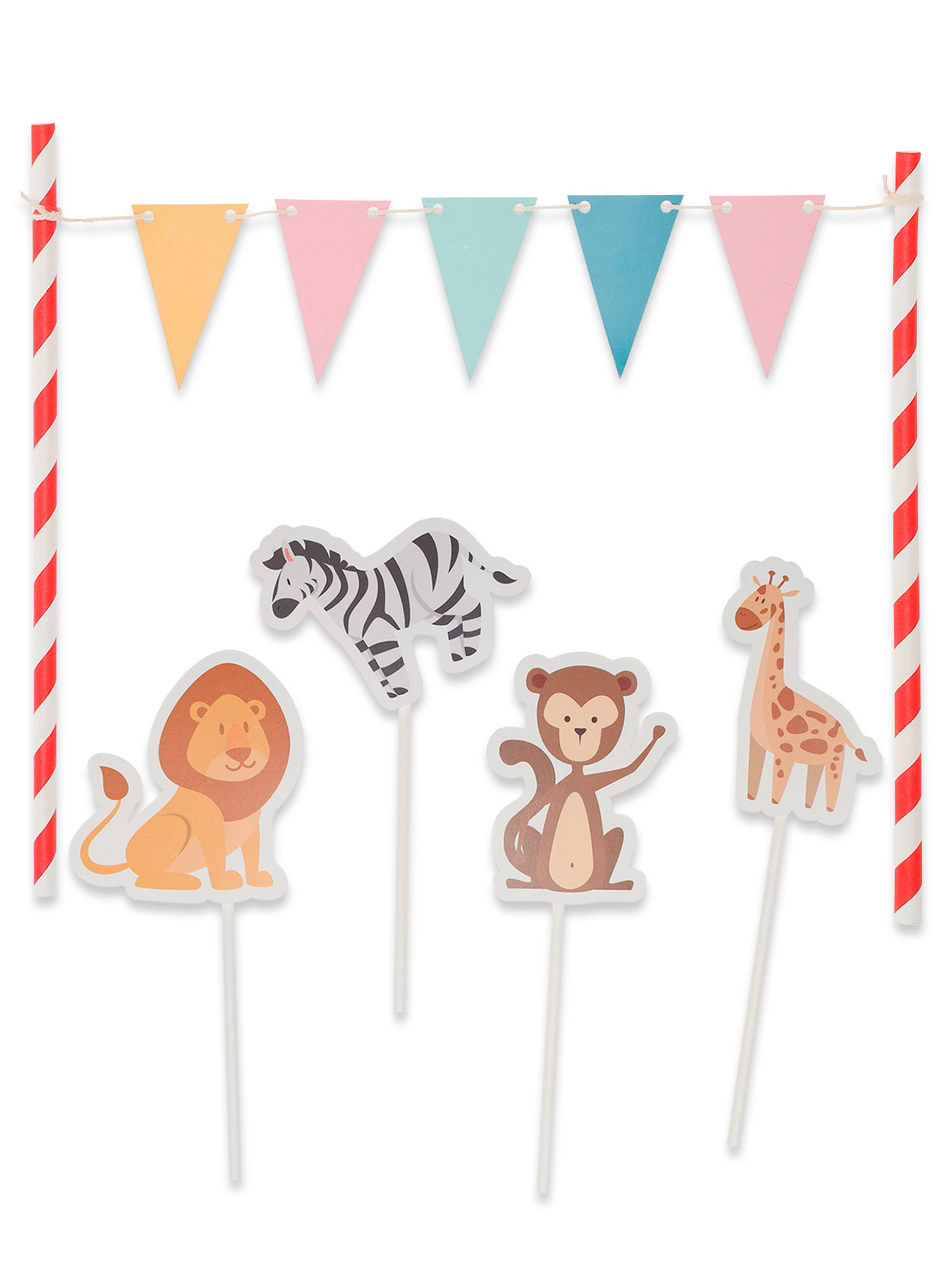 Lustige Tortenstecker „Dschungel“ Lustige Tortenstecker „Dschungel“