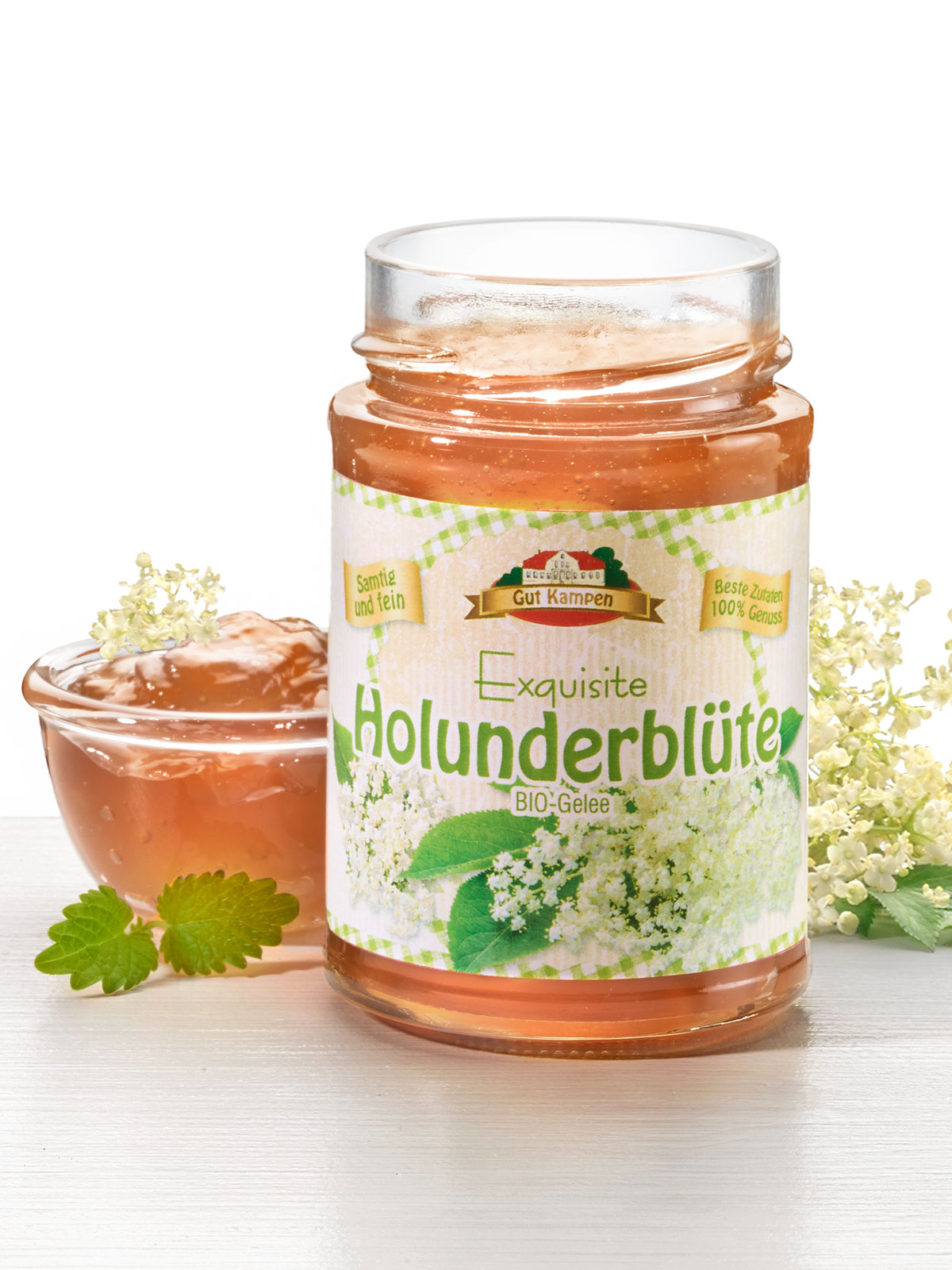 Bio Holunderblüten-Gelee