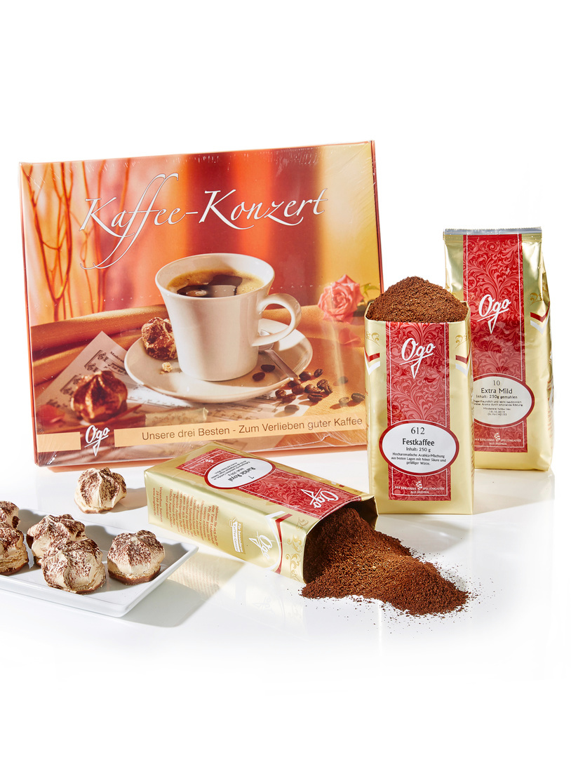 Kaffee-Konzert, gemahlen