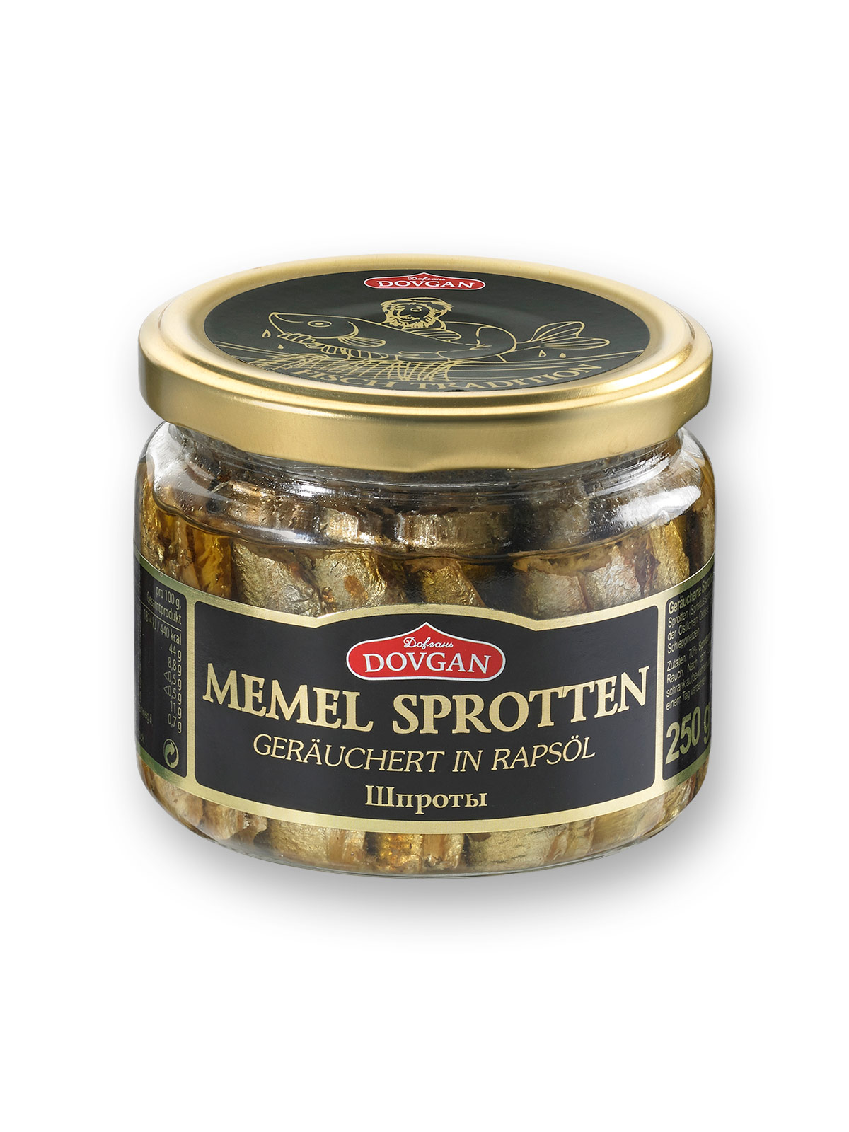 Geräucherte Memel-Sprotten in Öl