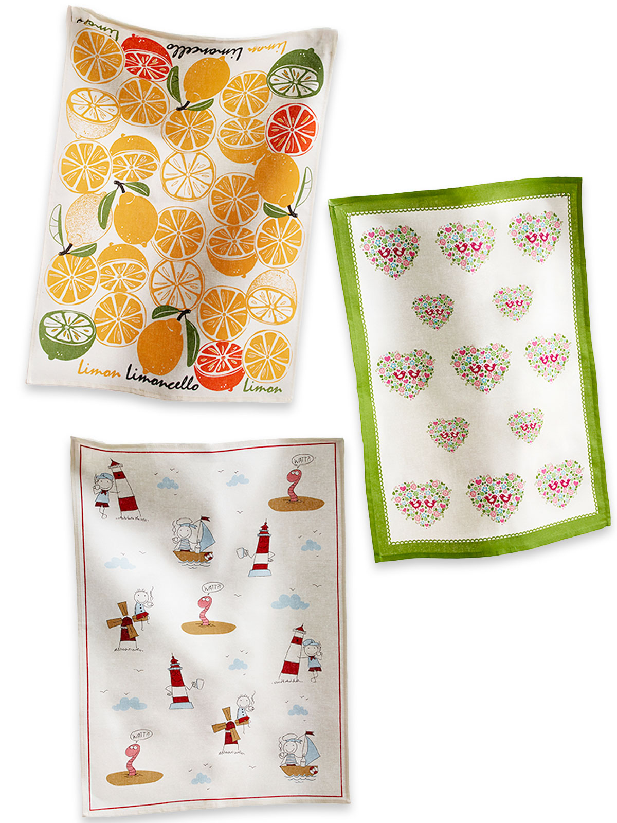 Geschirrtücher im 3er-Set Geschirrtücher im 3er-Set
