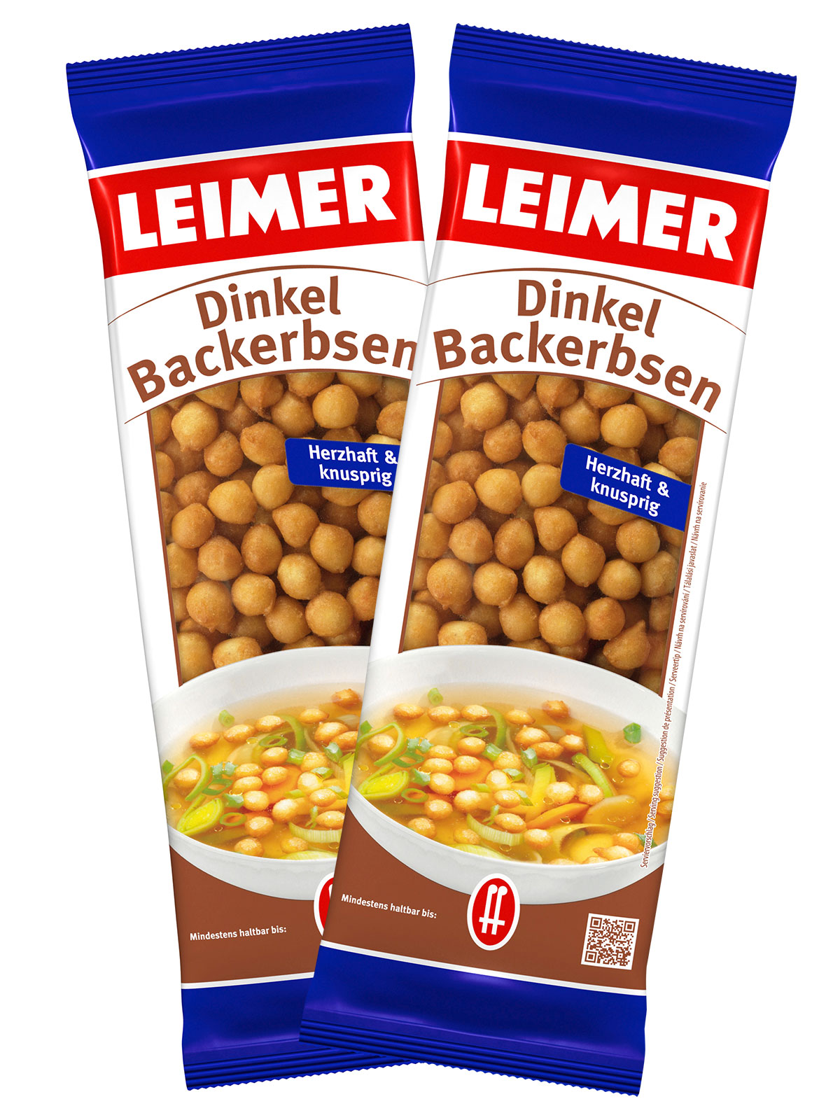 Dinkel-Backerbsen-Duo