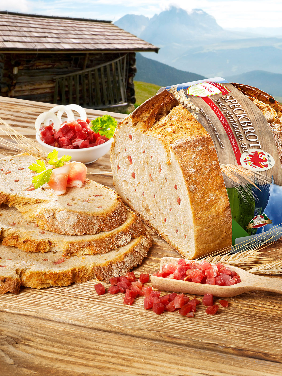 Speckbrot nach Südtiroler Art