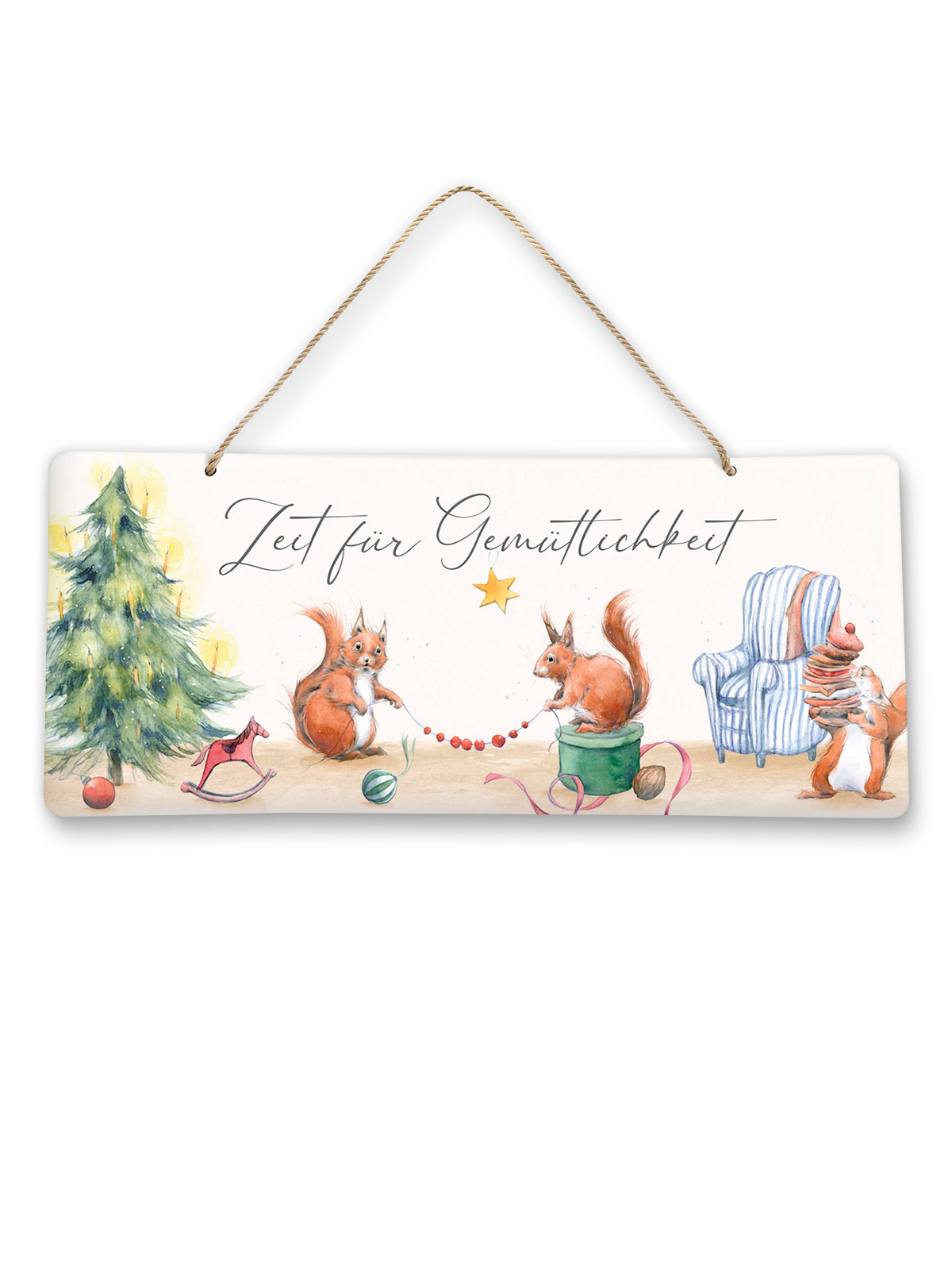 Metallschild „Gemütlichkeit“ Metallschild „Gemütlichkeit“