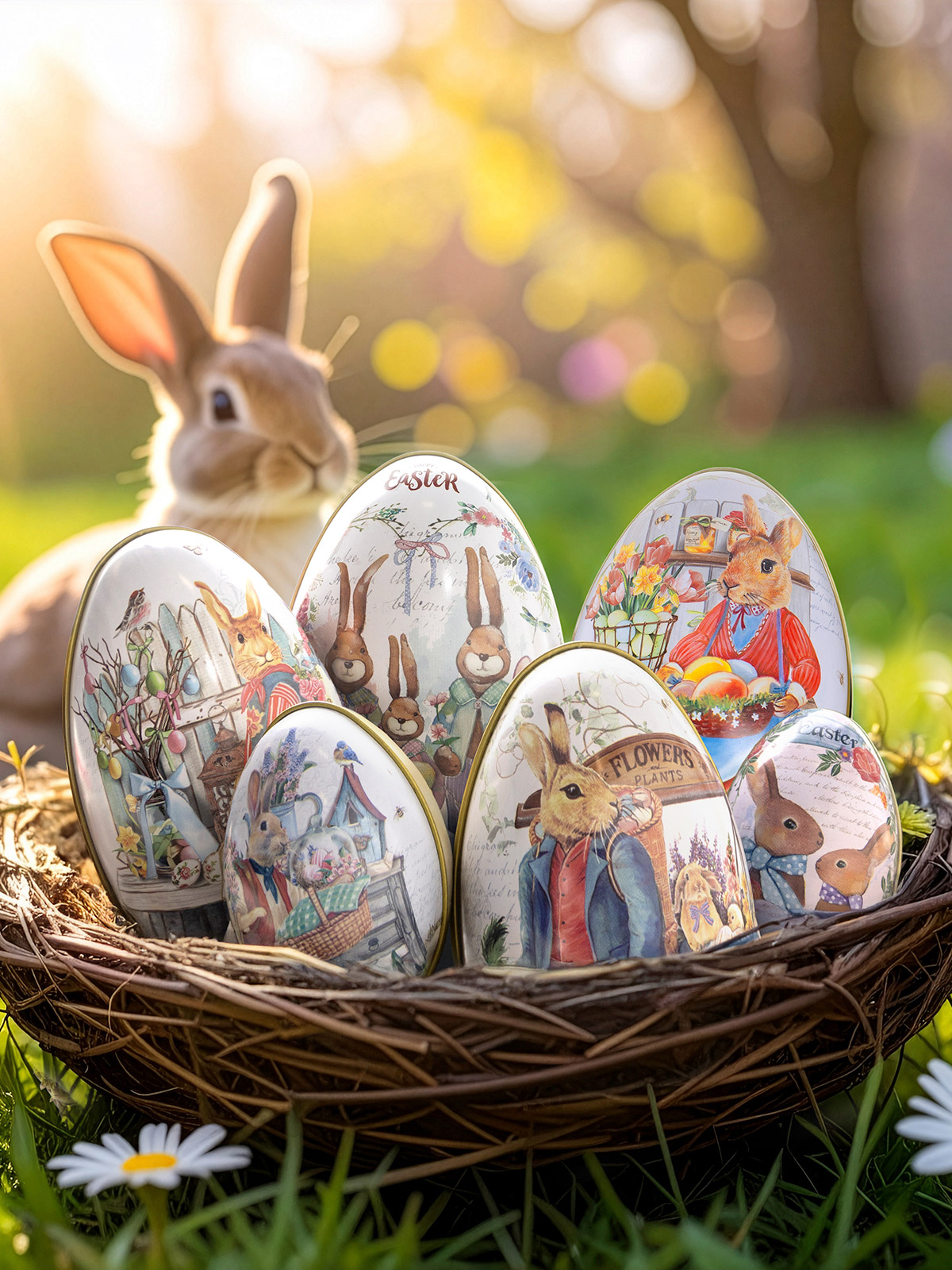 Döschen-Set „Hasenglück“