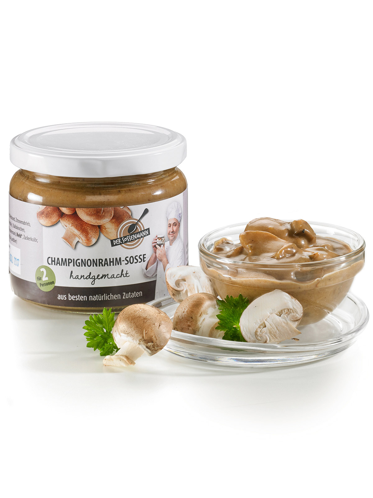 Champignonrahm-Soße