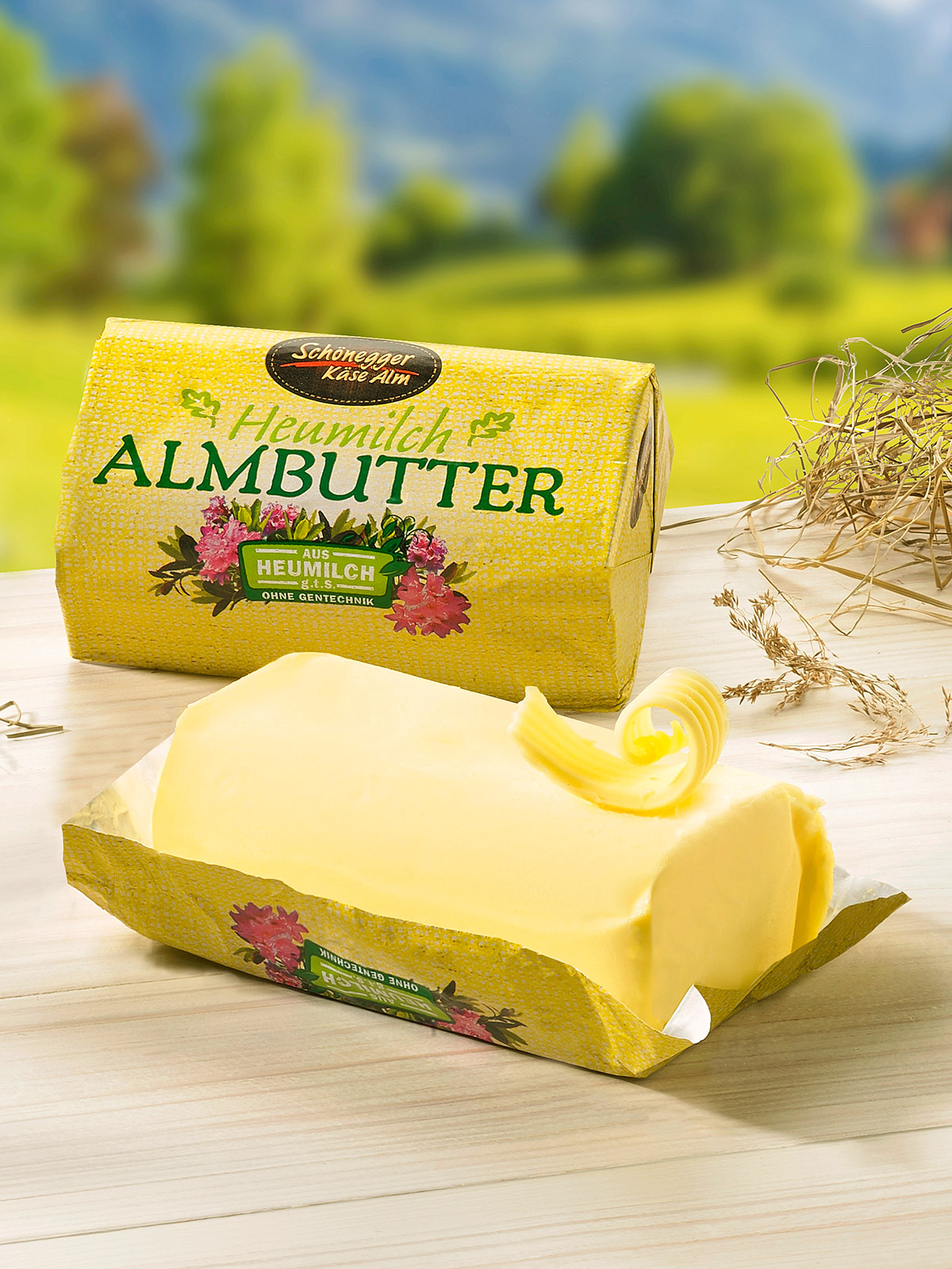 Heumilch Almbutter  
