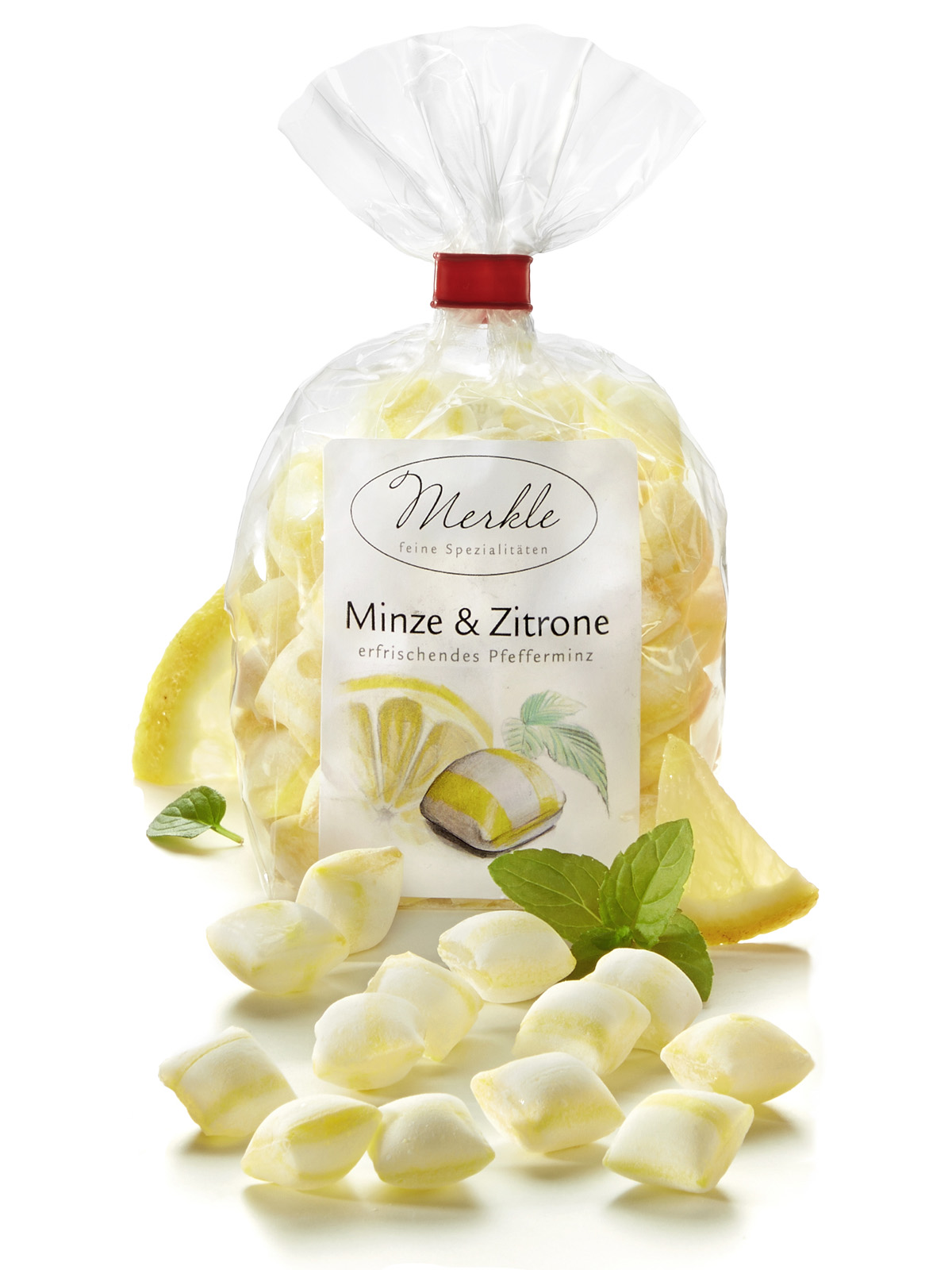 Bonbon-Spezialität „Minze & Zitrone“ Bonbon-Spezialität „Minze & Zitrone“