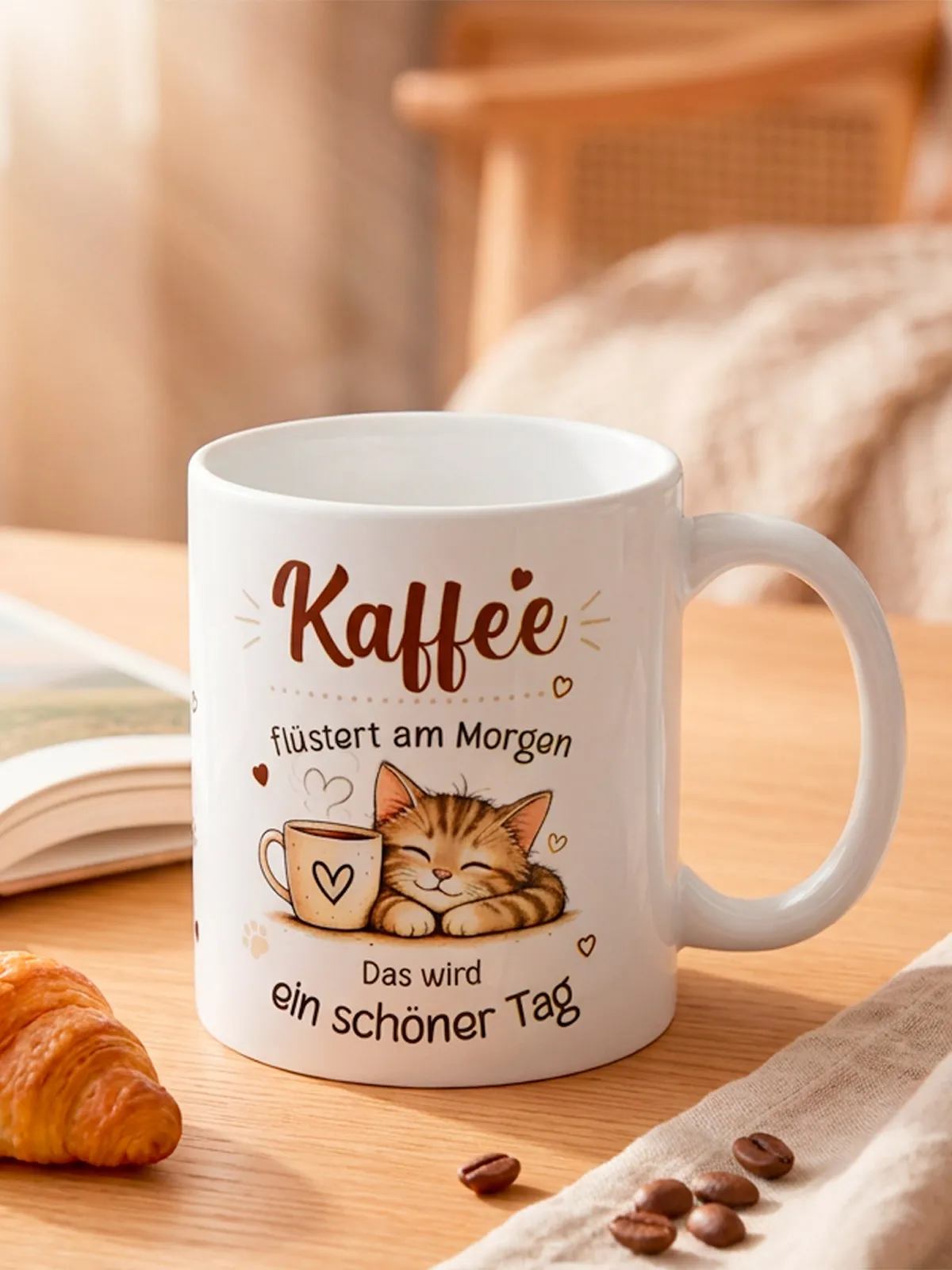 Becher „Kaffee am Morgen“