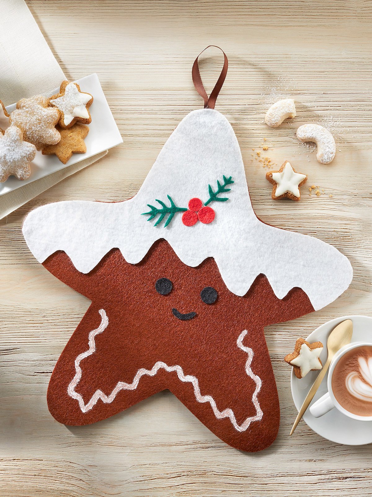 Deko-Hänger/Aufleger „Lebkuchen“