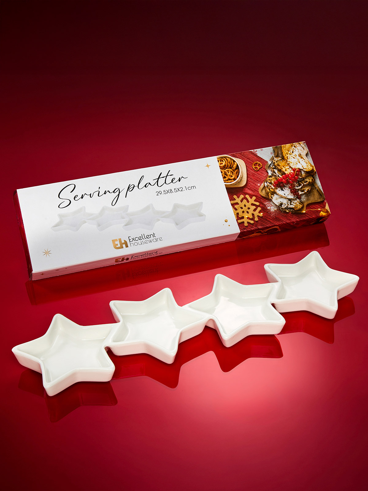 Servierplatte „Sterne“