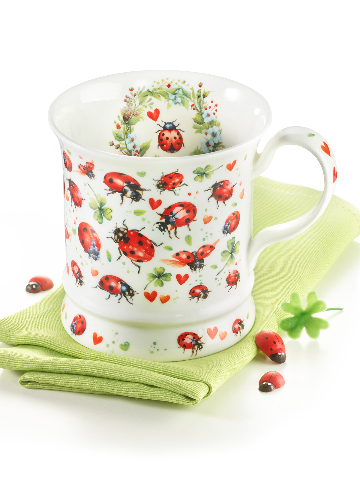 Haferlbecher „Marienkäfer“