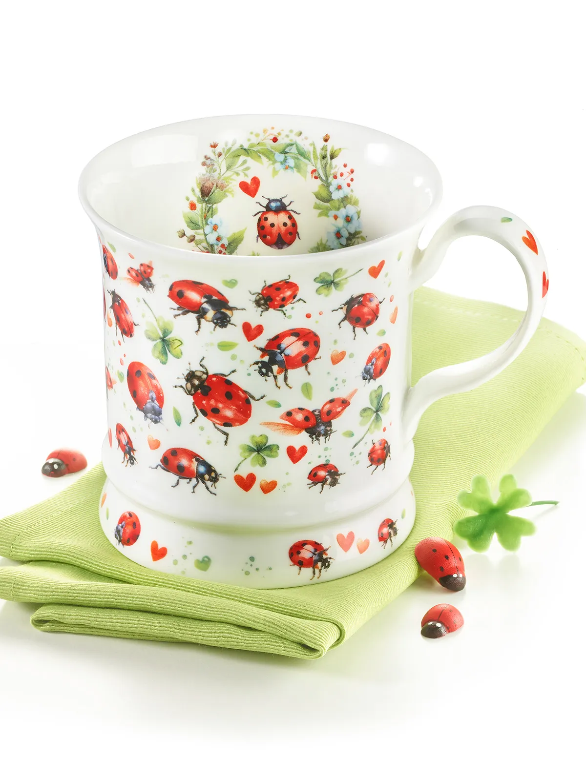 Haferlbecher „Marienkäfer“