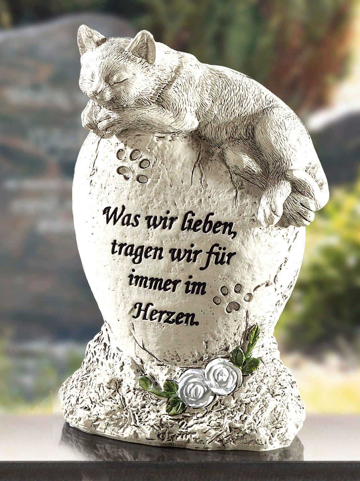 Tiergrabschmuck "Katze"