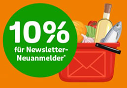Newsletter Anmeldung 10% Rabatt
