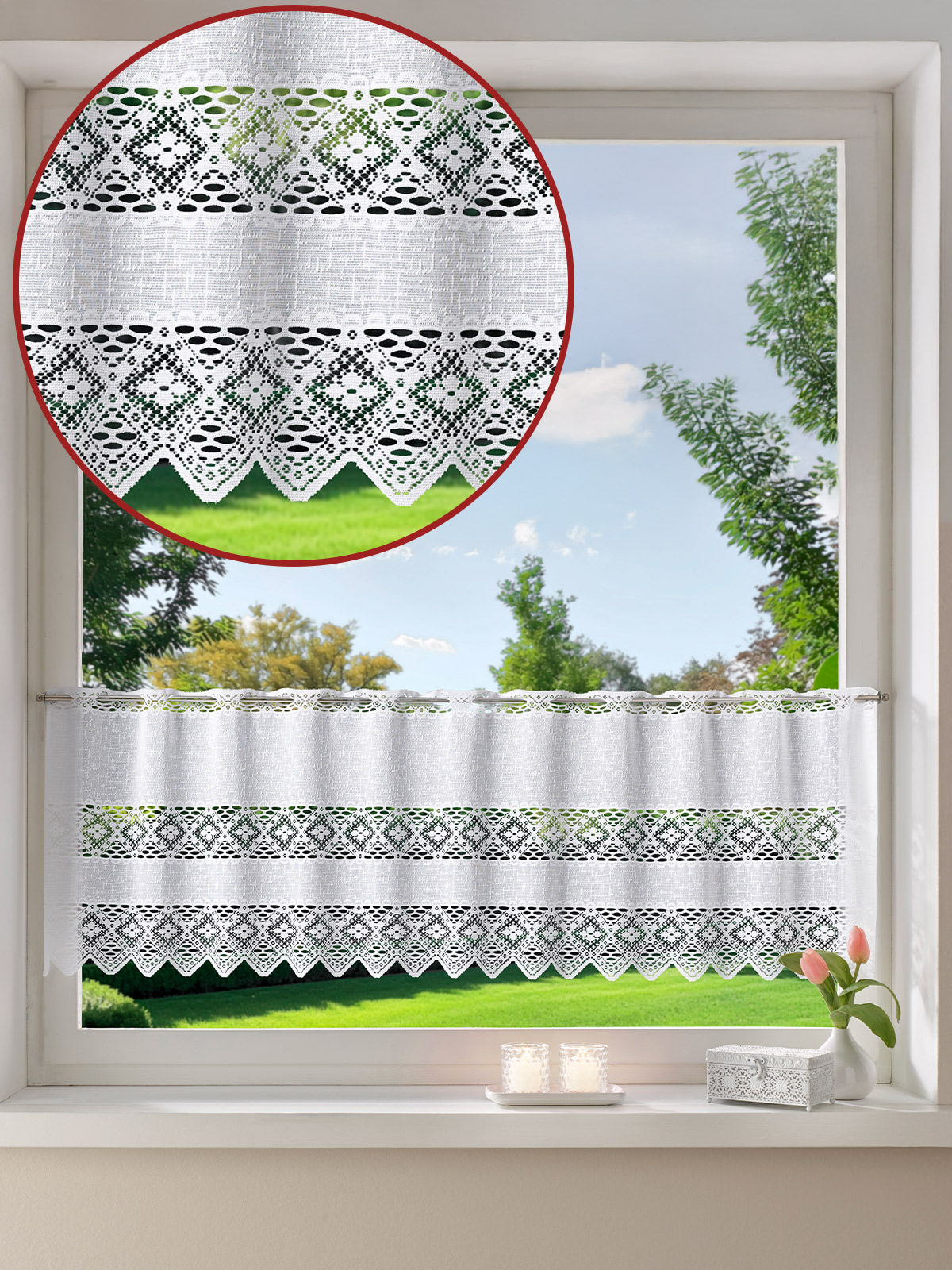 Kurzgardine „Heidi“ Kurzgardine „Heidi“