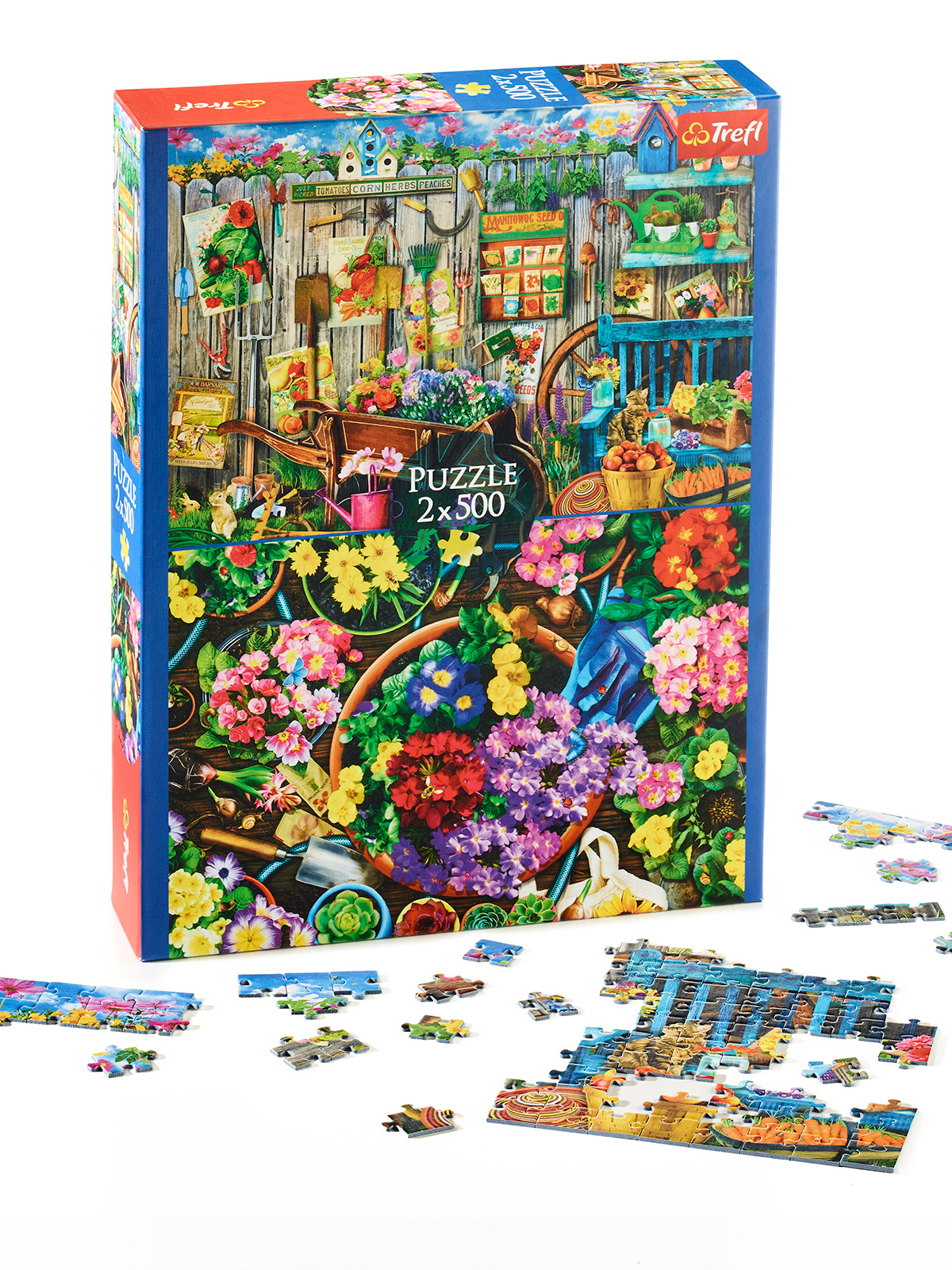 Puzzle „Garten-Paradies“