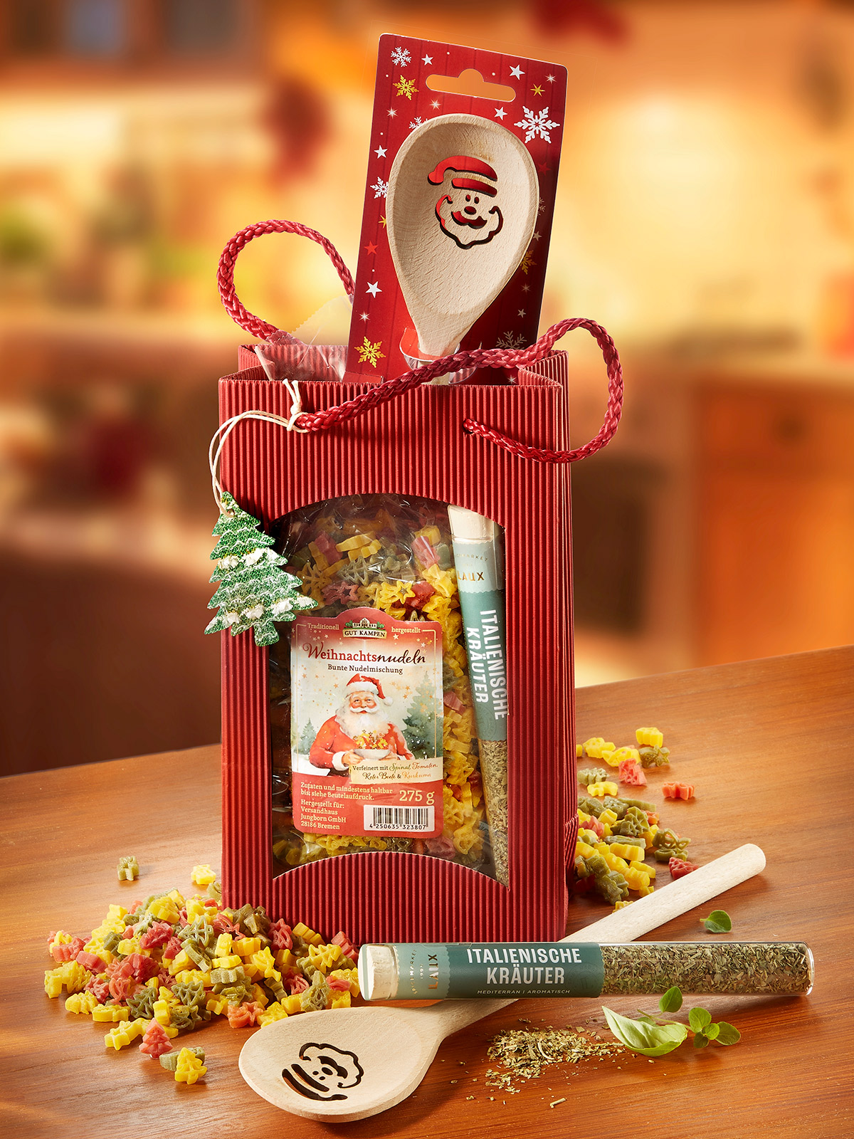 Pasta-Präsent „Santa“