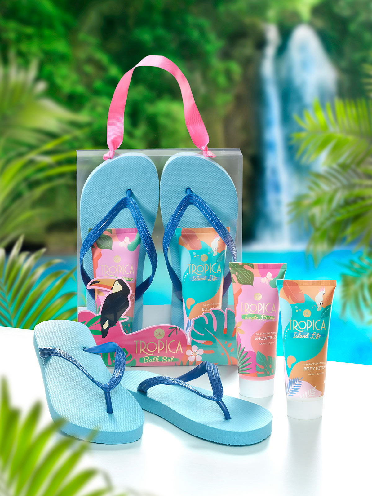 Badeset Flip Flops „Tropica“