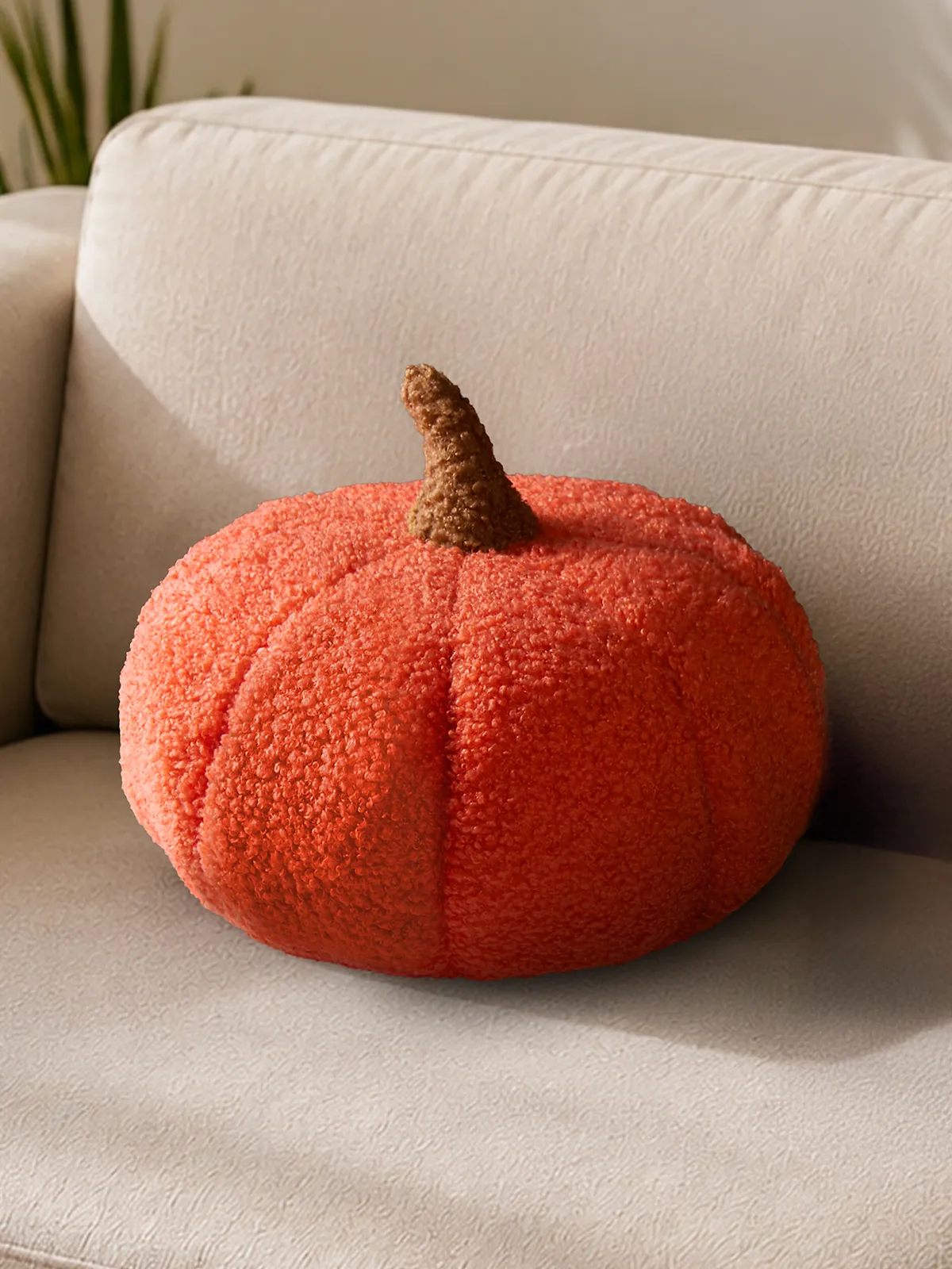 Kürbis-Kissen, Orange