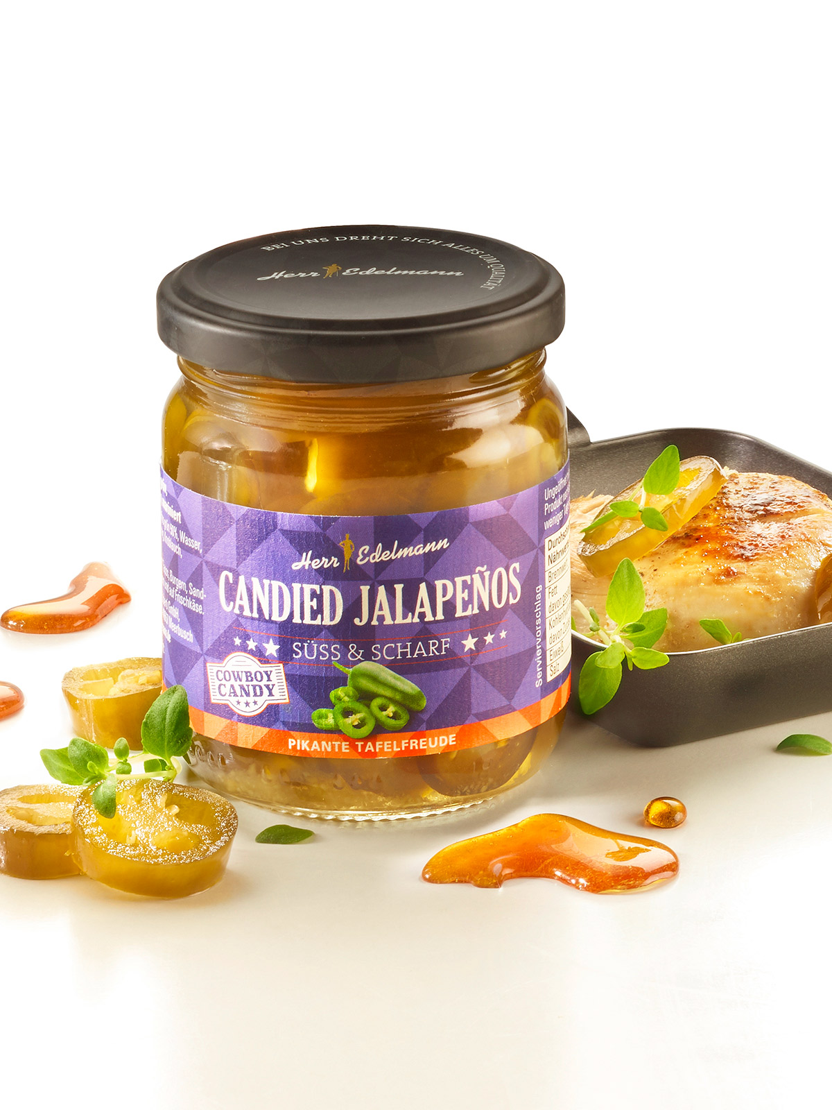 Kandierte Jalapeños