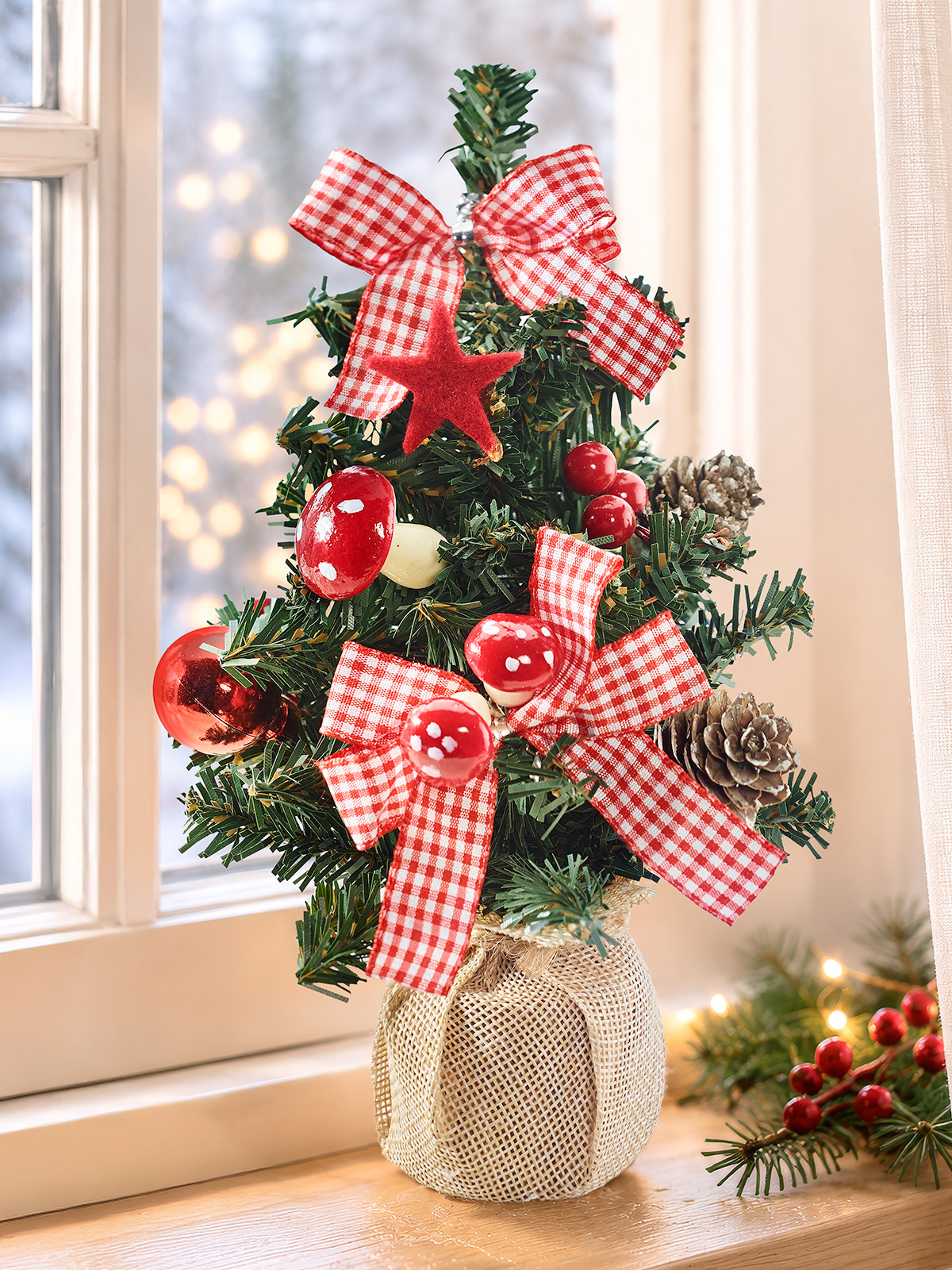 Tannenbaum „Fliegenpilz“