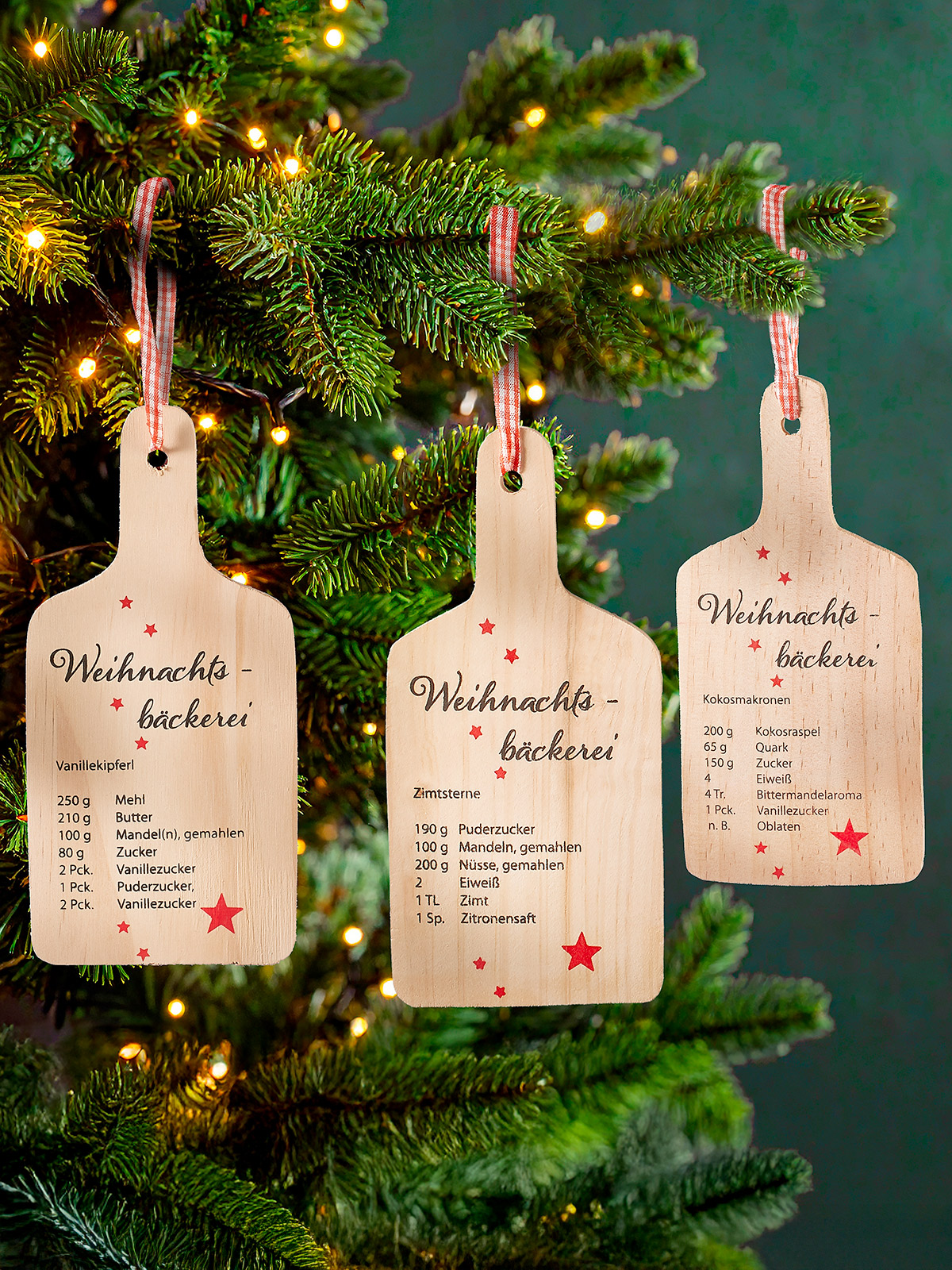 Hänger-Trio „Weihnachtsbäckerei“