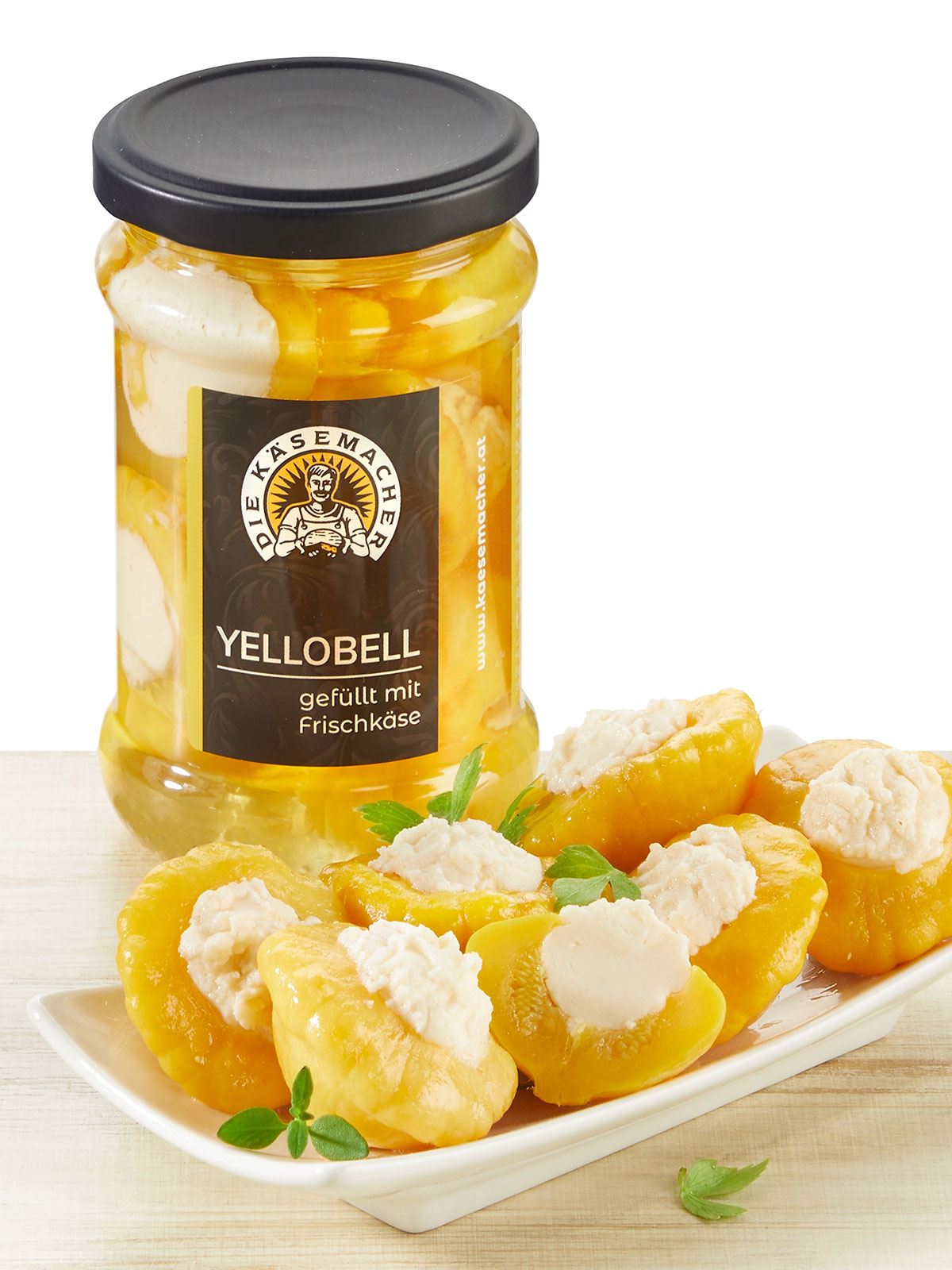 Gefüllte Mini-Kürbisse „Yellobell“