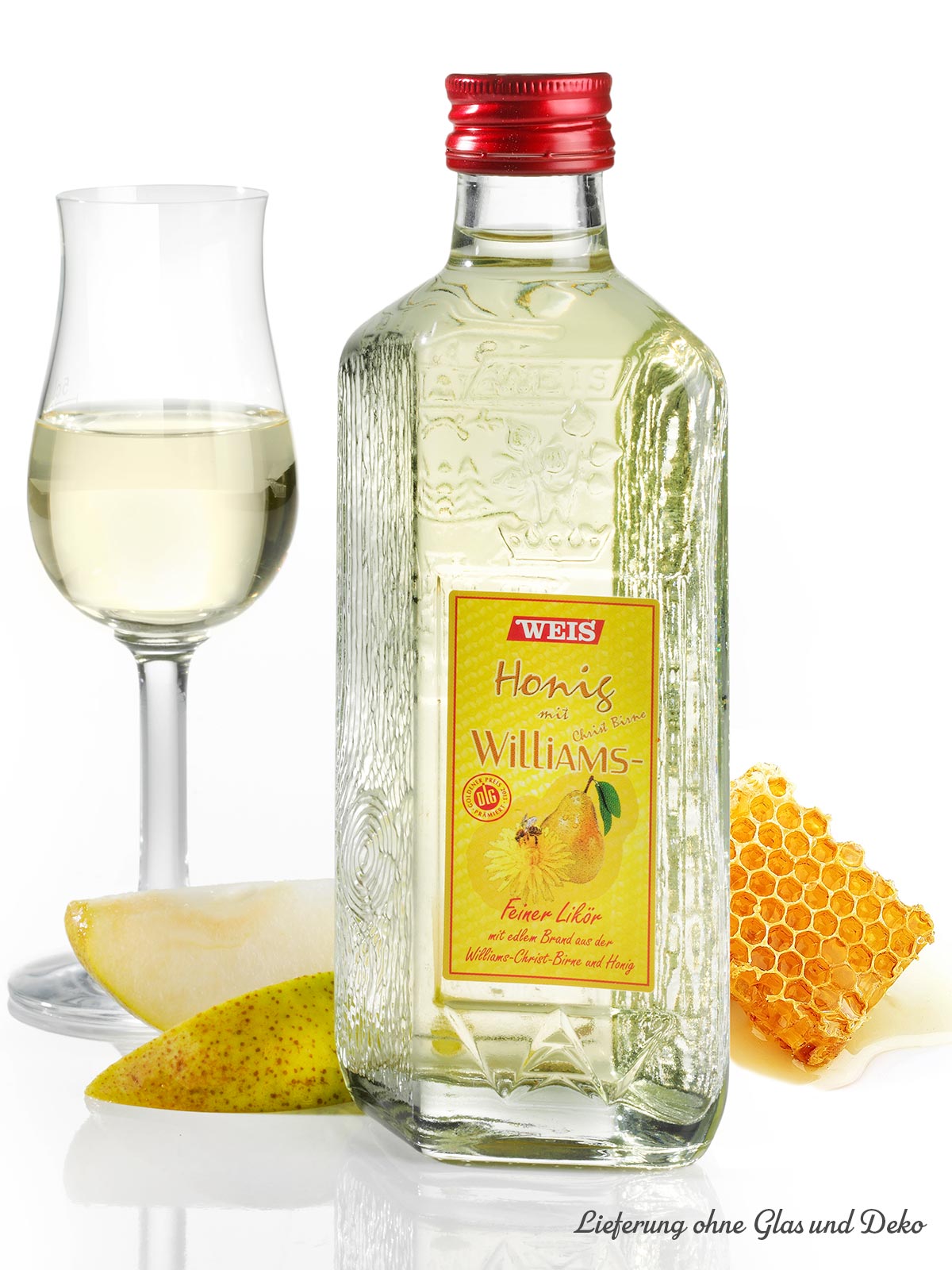 Williamsbirne-Likör mit Honig 