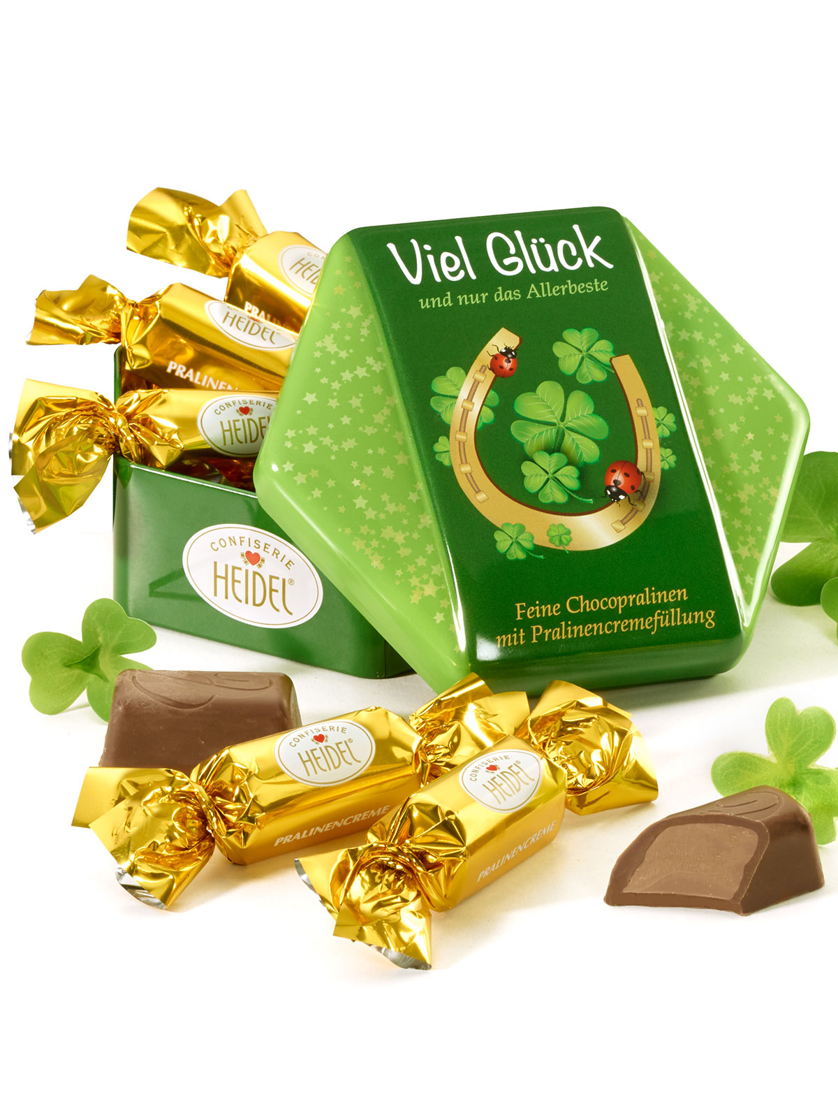 Pralinen „Viel Glück“