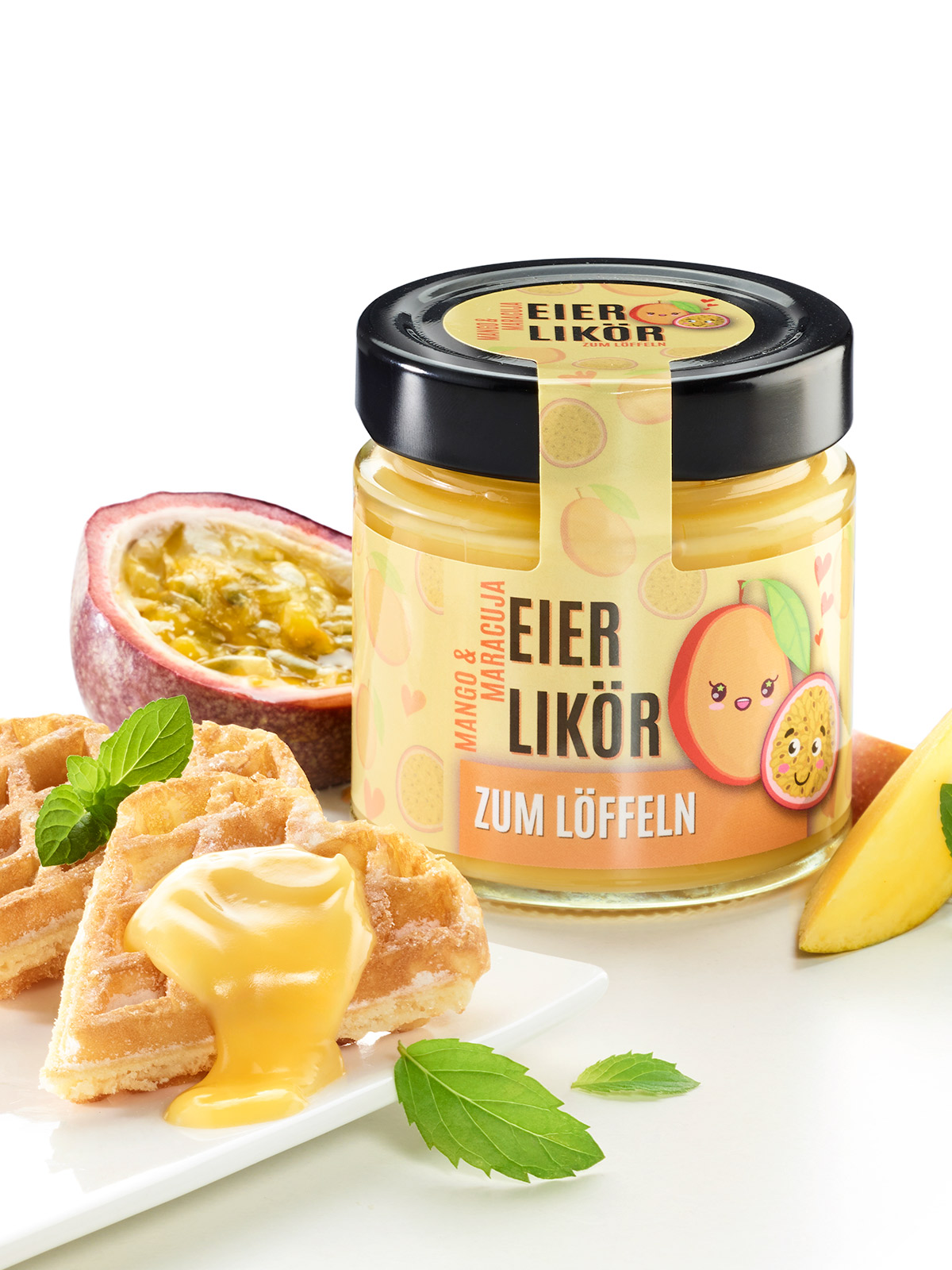 Eierlikör zum Löffeln „Mango & Maracuja“