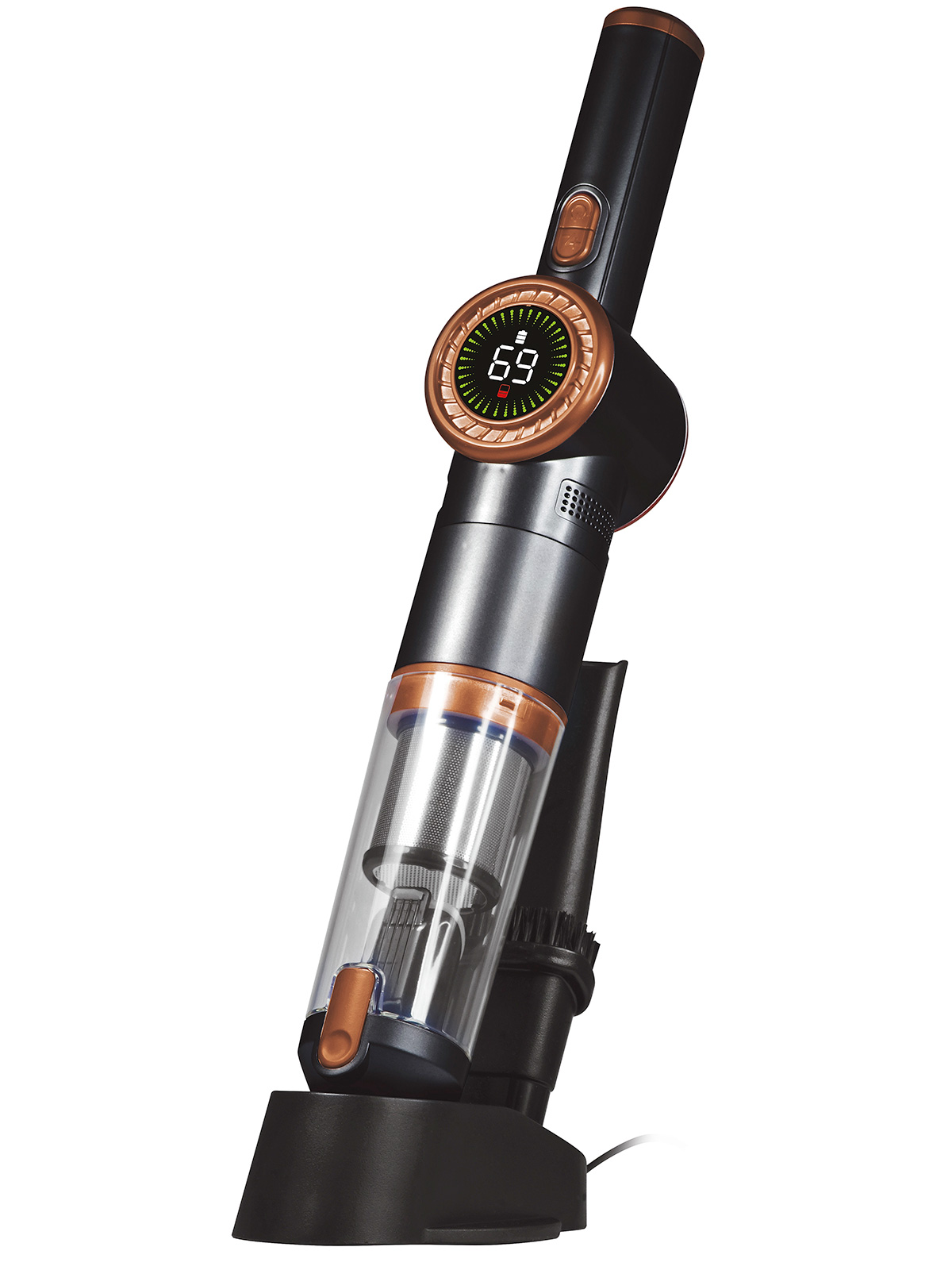 2-in-1 Akku-Hand- und Bodenstaubsauger