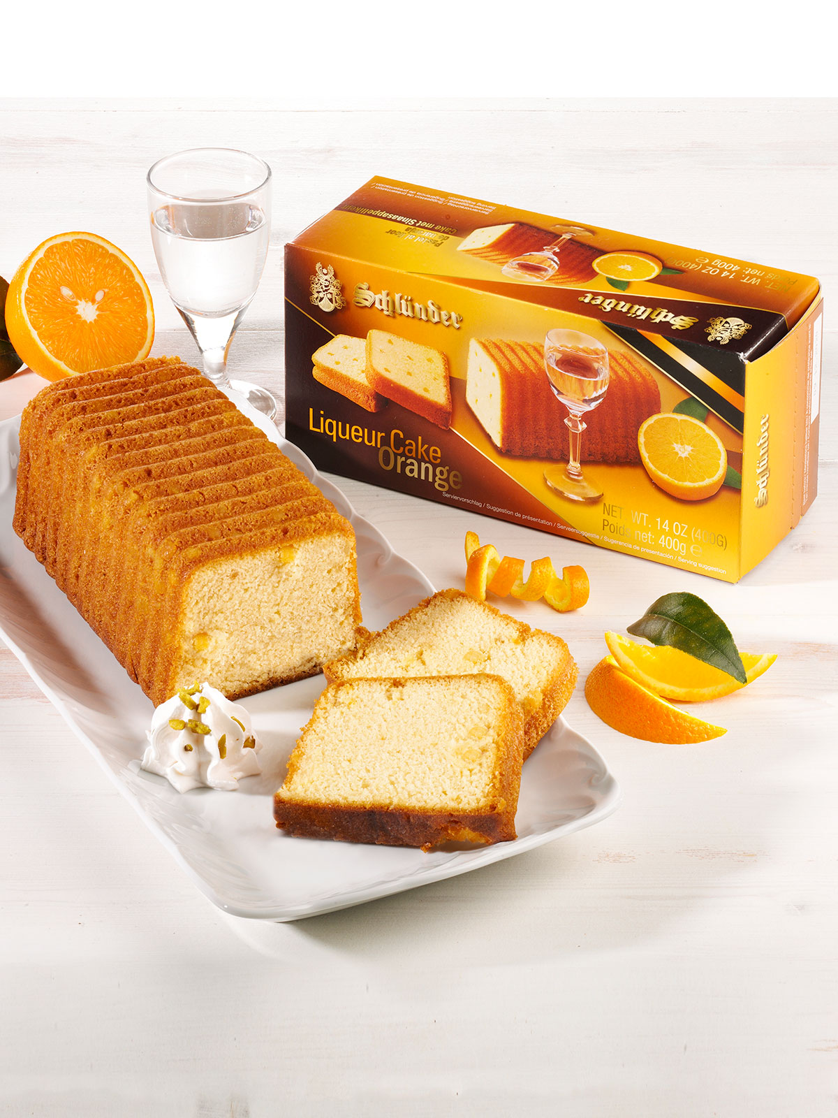 Orangenlikör-Kuchen