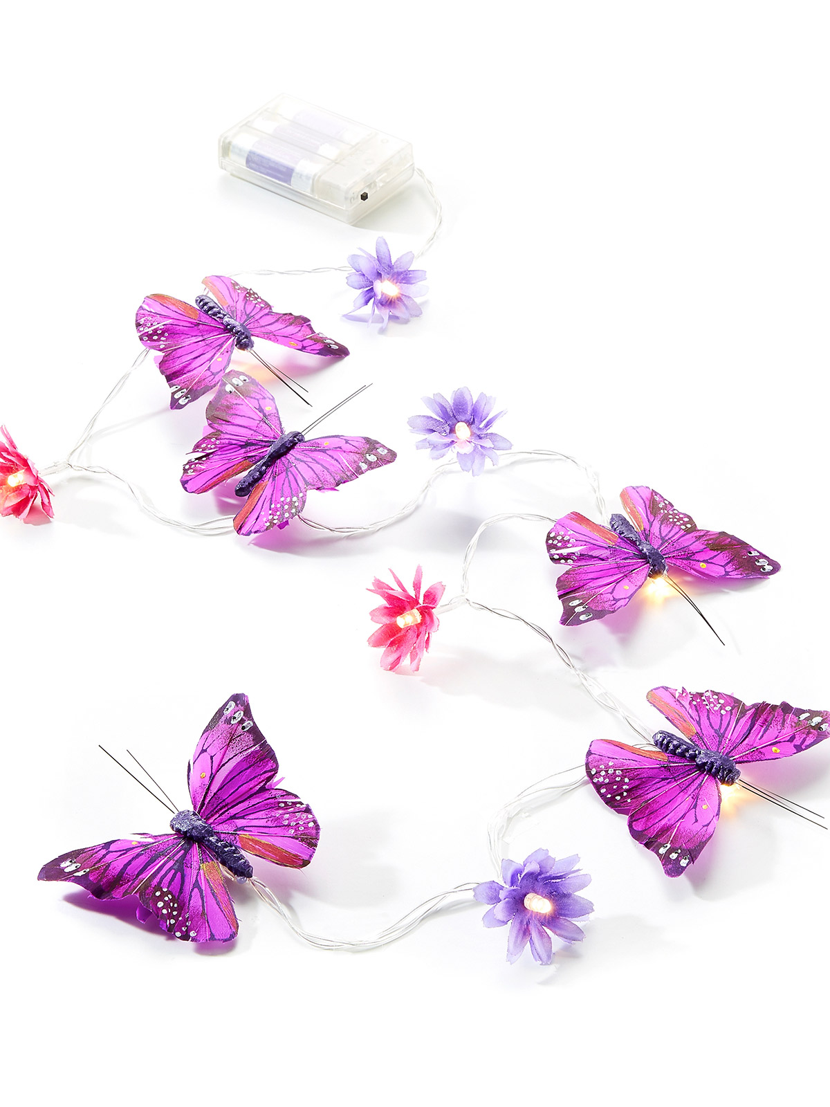 LED-Lichterkette "Schmetterling"