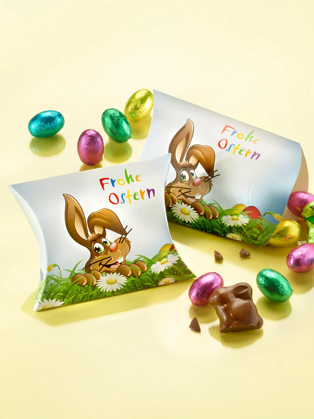 Schoko-Duo „Frohe Ostern“