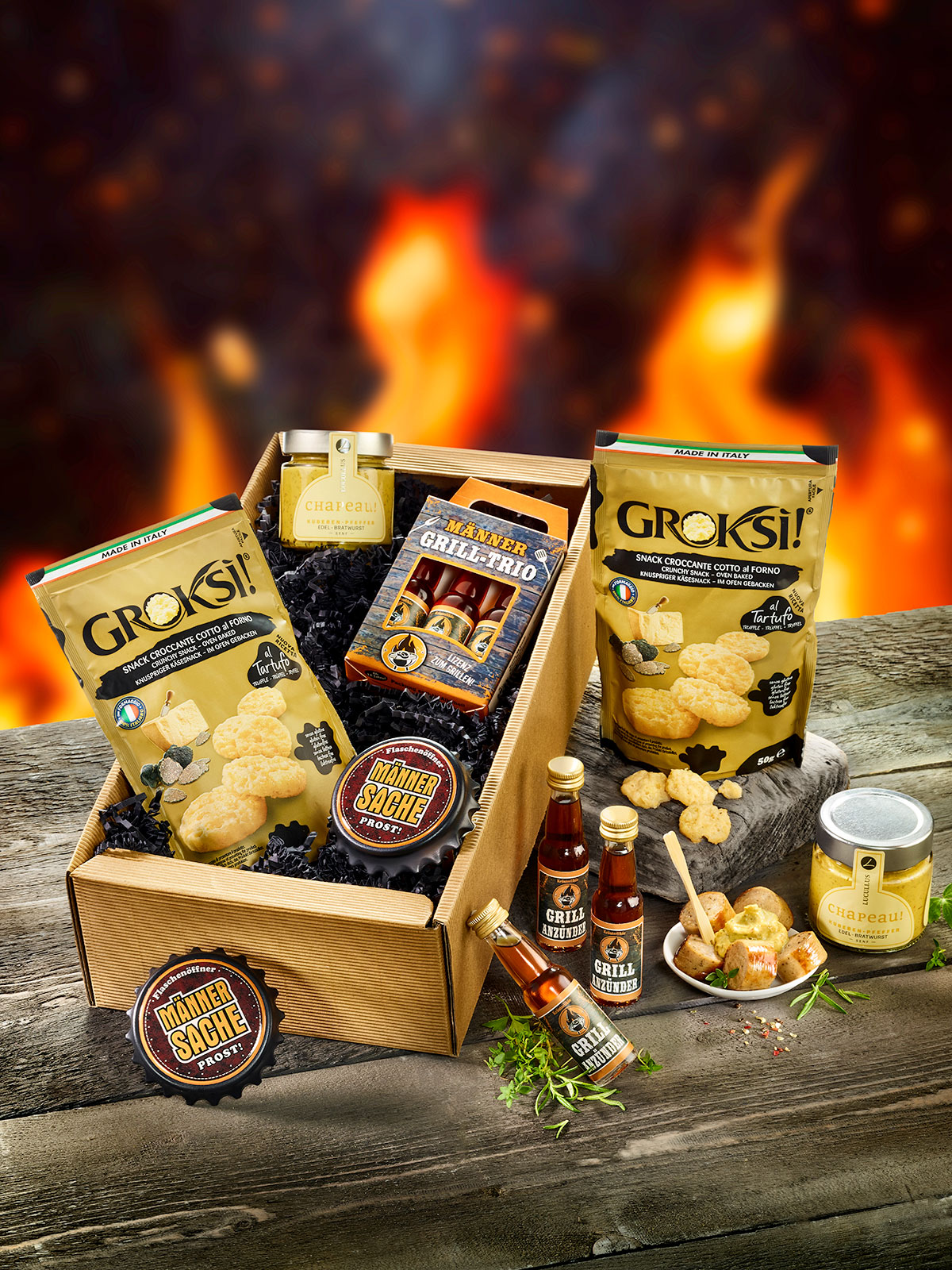 Männer-Grill-Präsent