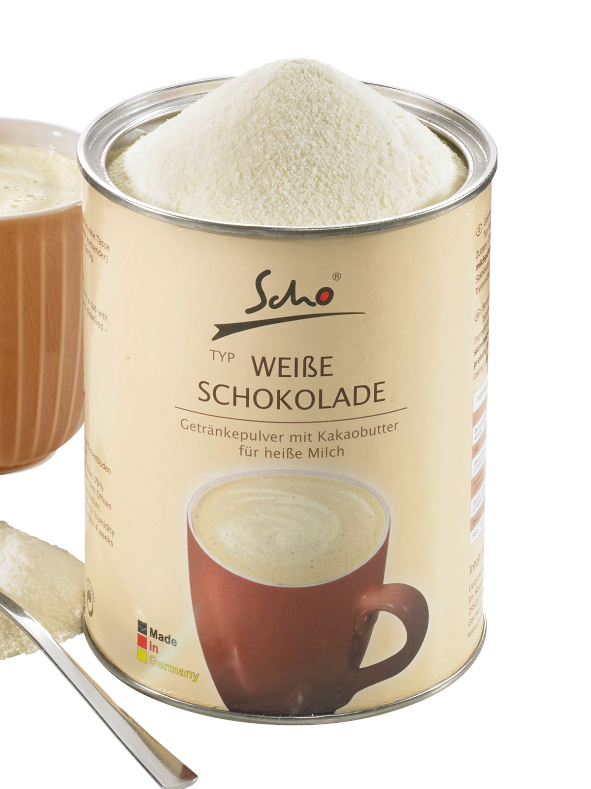 Weiße Trinkschokolade